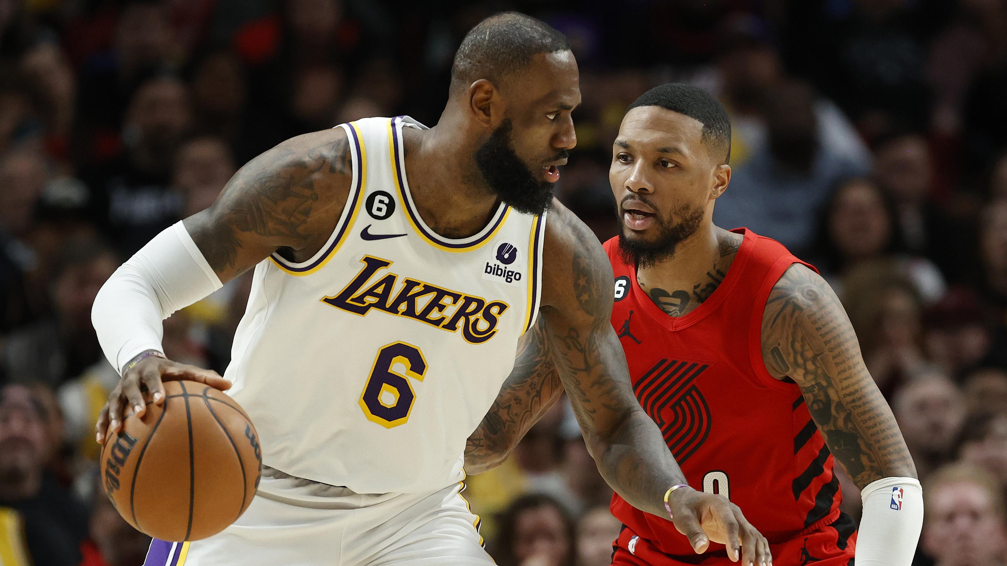 Los Angeles Lakers v Portland Trail Blazers