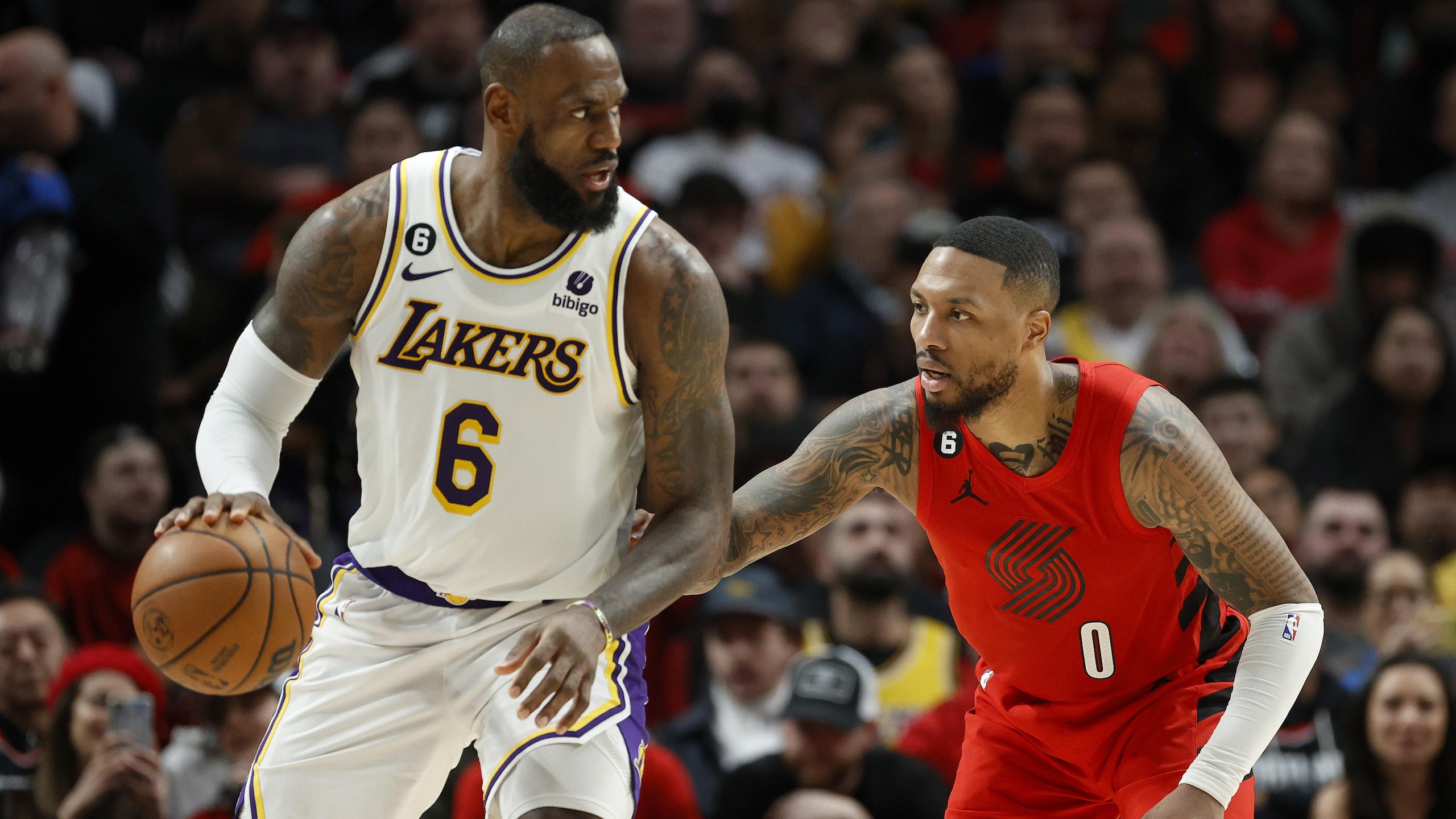 Los Angeles Lakers v Portland Trail Blazers