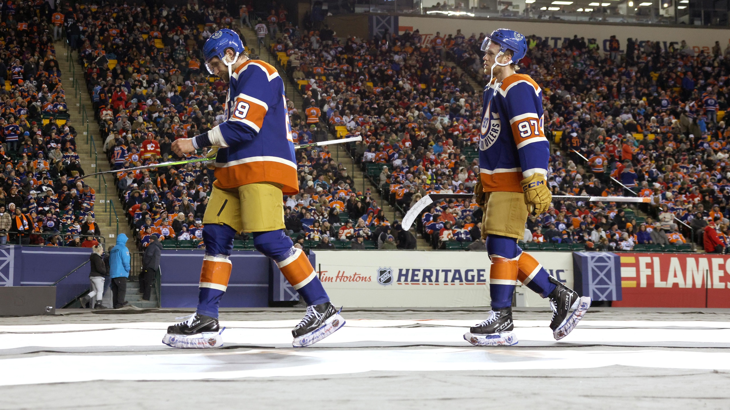 2023 Tim Hortons NHL Heritage Classic - Calgary Flames v Edmonton Oilers