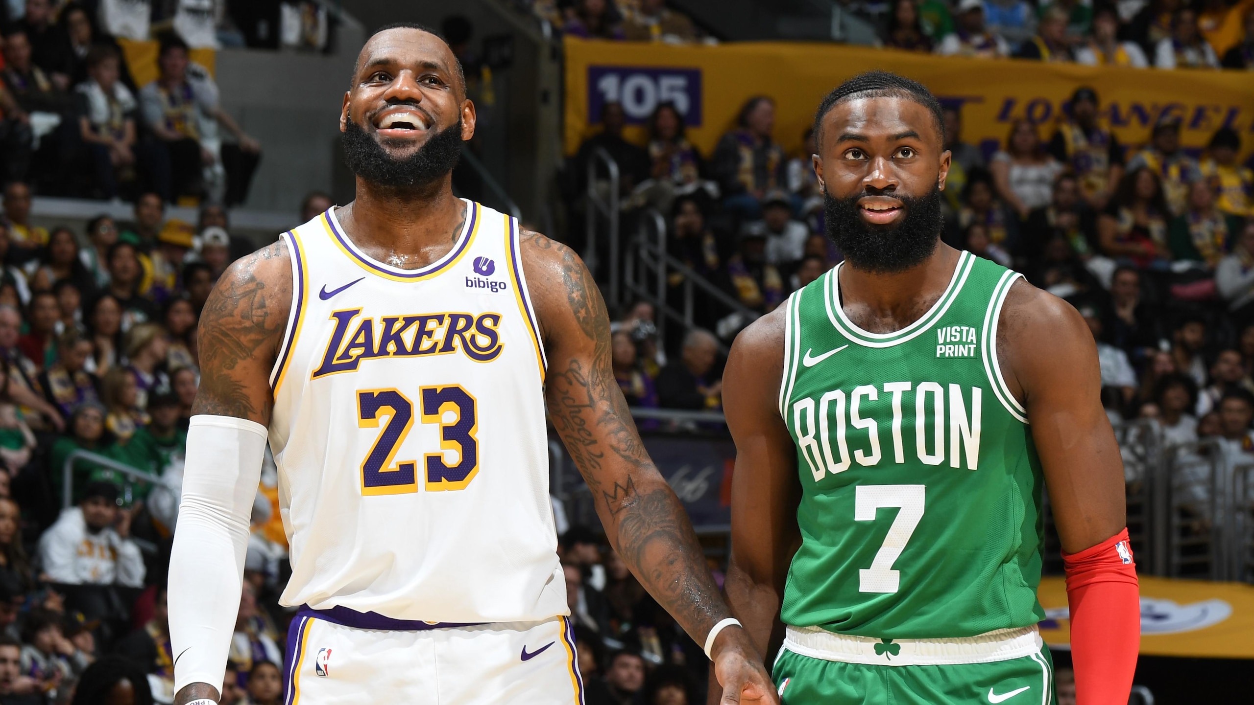 Boston Celtics v Los Angeles Lakers