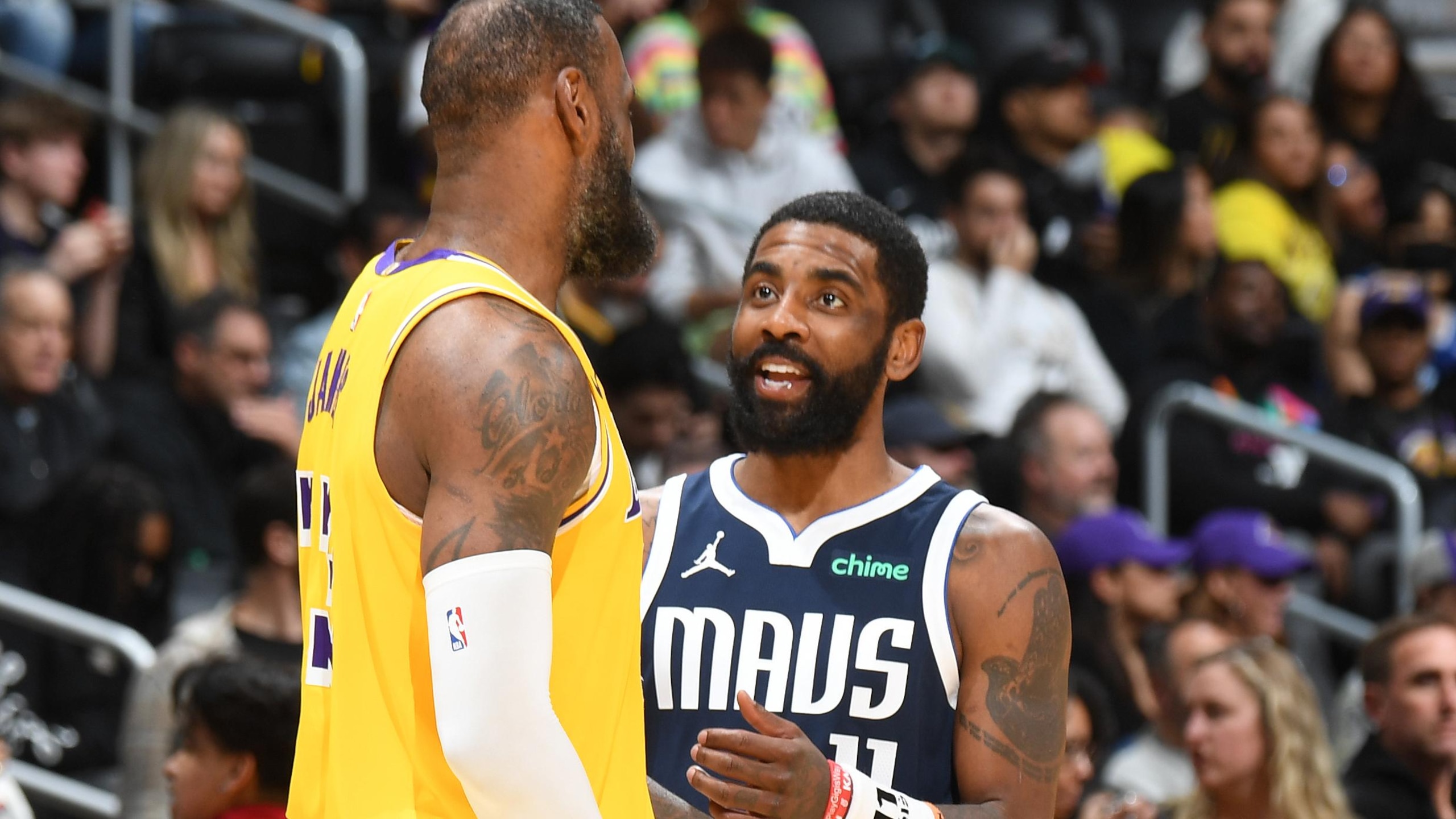 Dallas Mavericks v Los Angeles Lakers