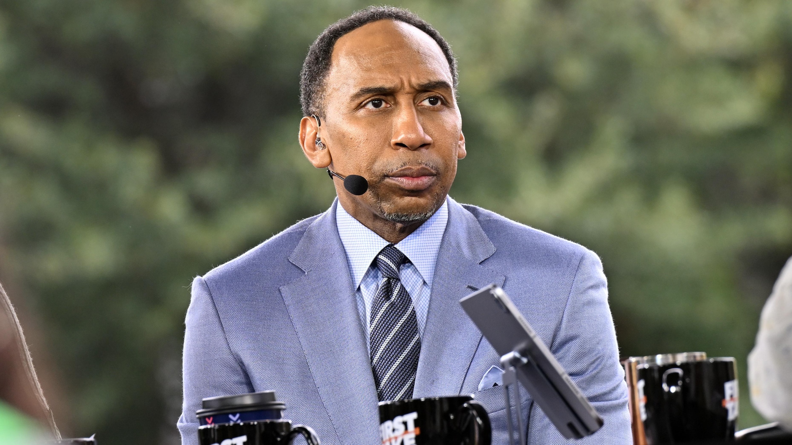 ESPN First Take At Clark Atlanta University And Morehouse College