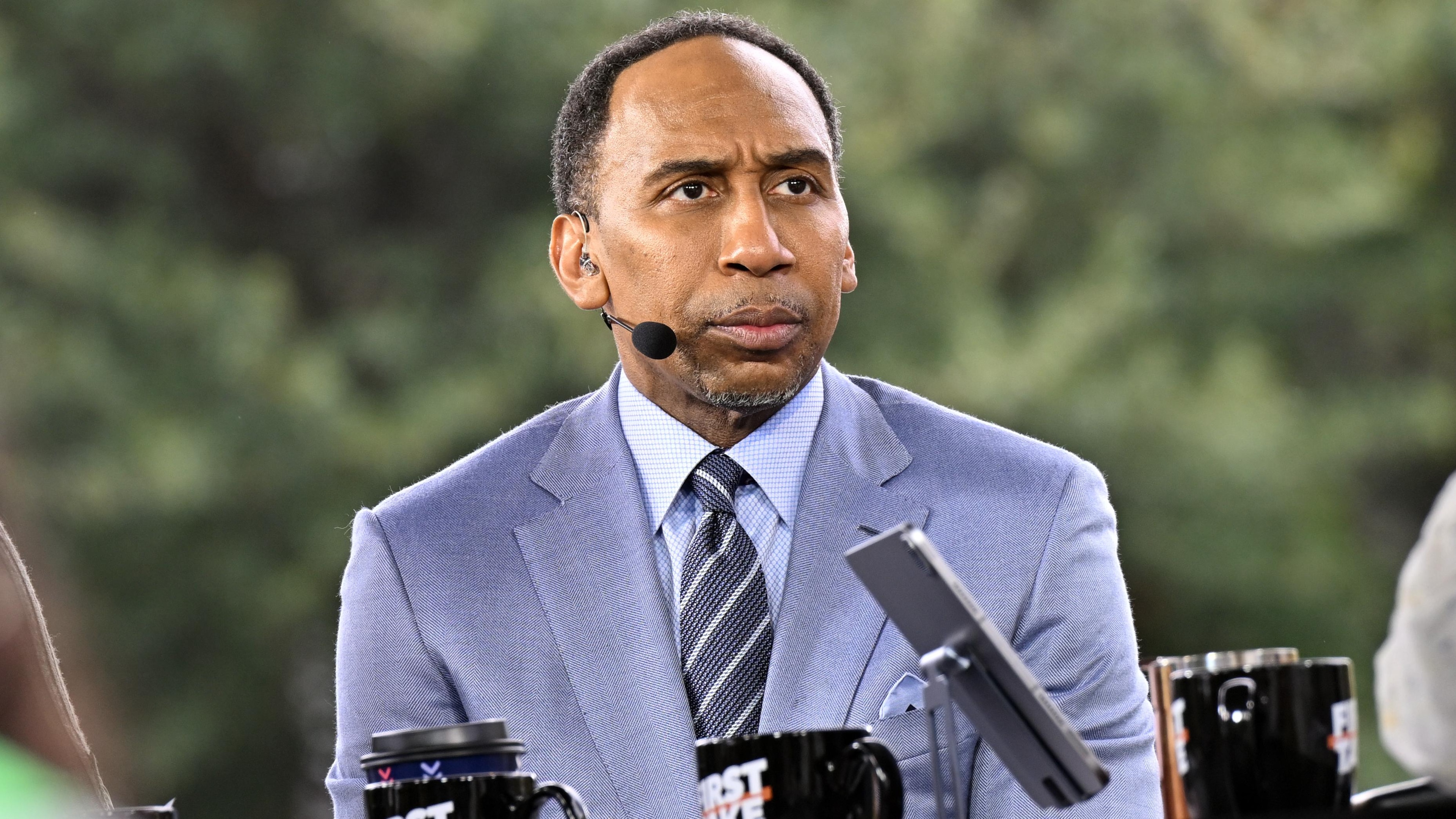 ESPN First Take At Clark Atlanta University And Morehouse College
