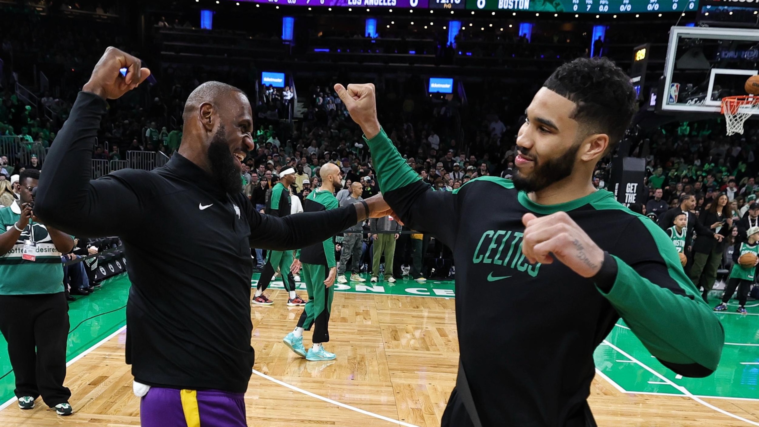 Los Angeles Lakers v Boston Celtics