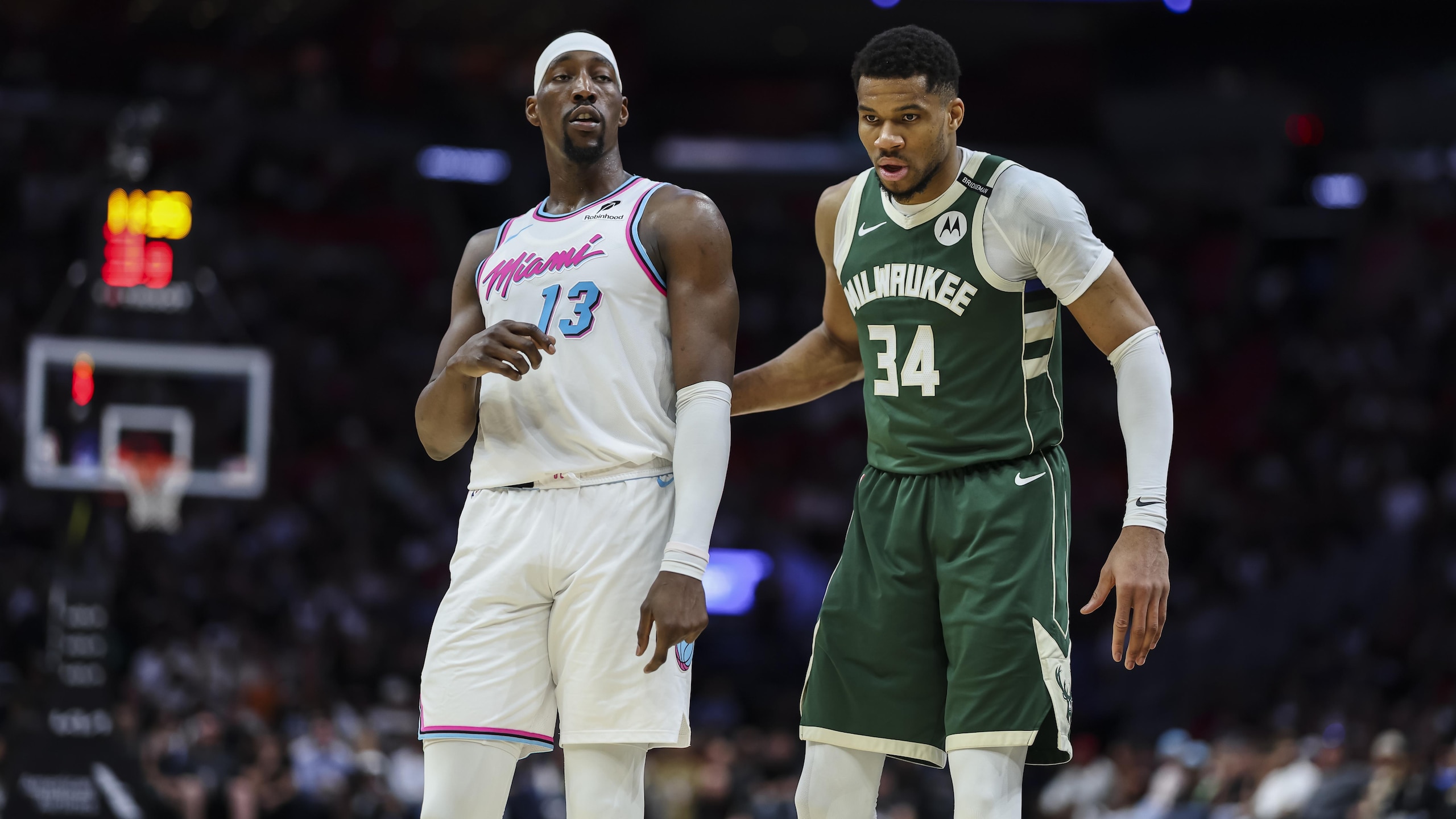 Milwaukee Bucks v Miami Heat