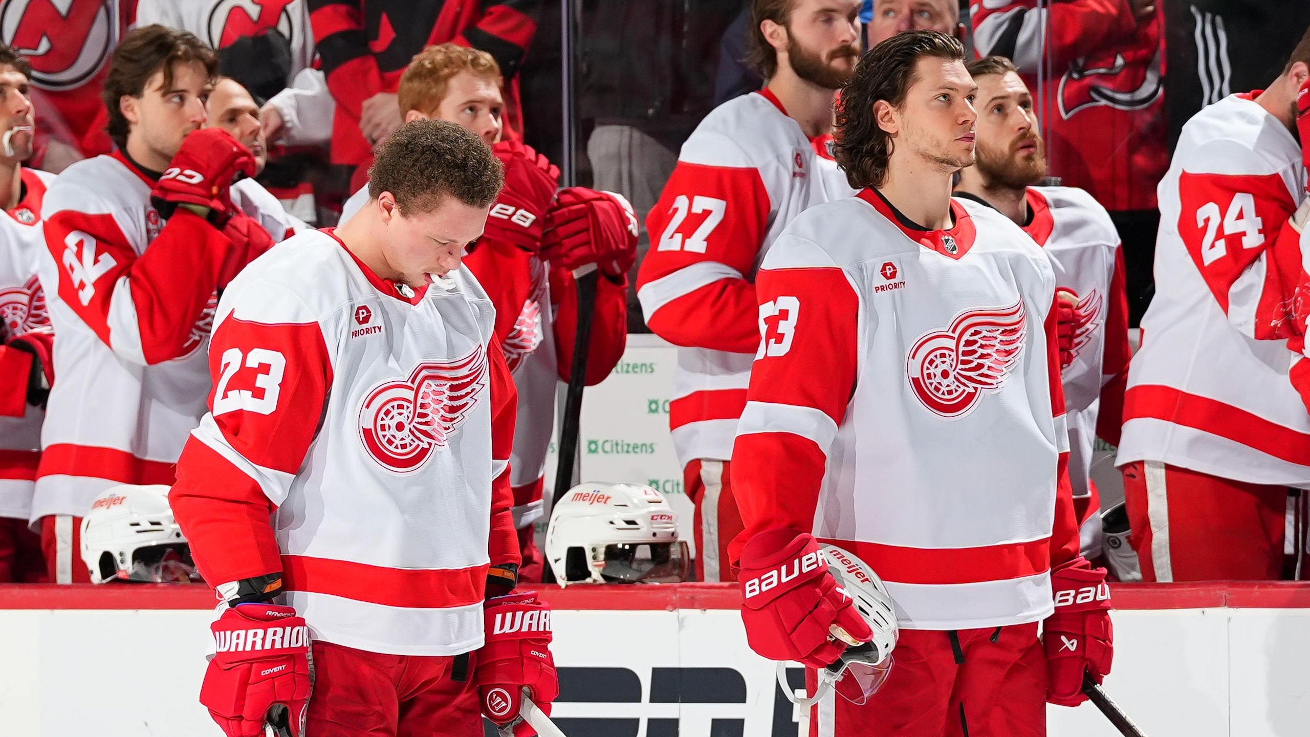 Detroit Red Wings v New Jersey Devils
