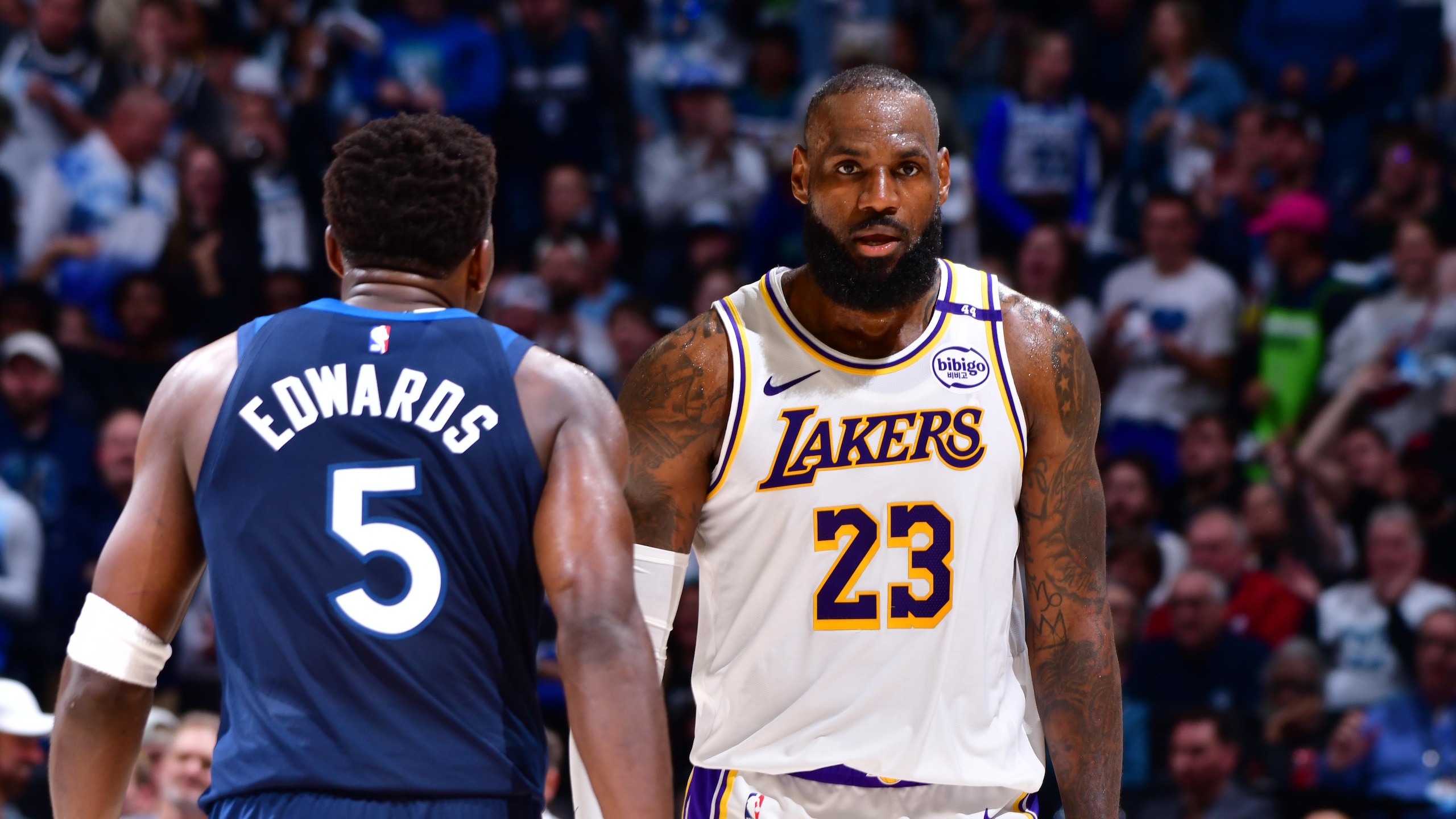 2025 NBA Playoffs - Los Angeles Lakers v Minnesota Timberwolves - Game 4