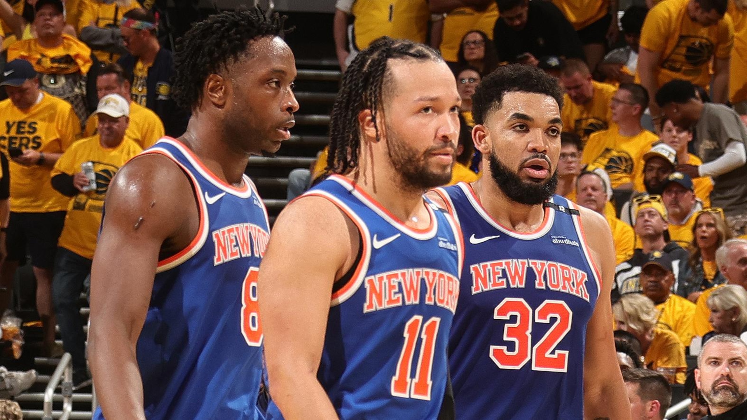2025 NBA Eastern Conference Finals - New York Knicks v Indiana Pacers - Game Six 2025 NBA Eastern Conference Finals - New York Knicks v Indiana Pacers - Game Six