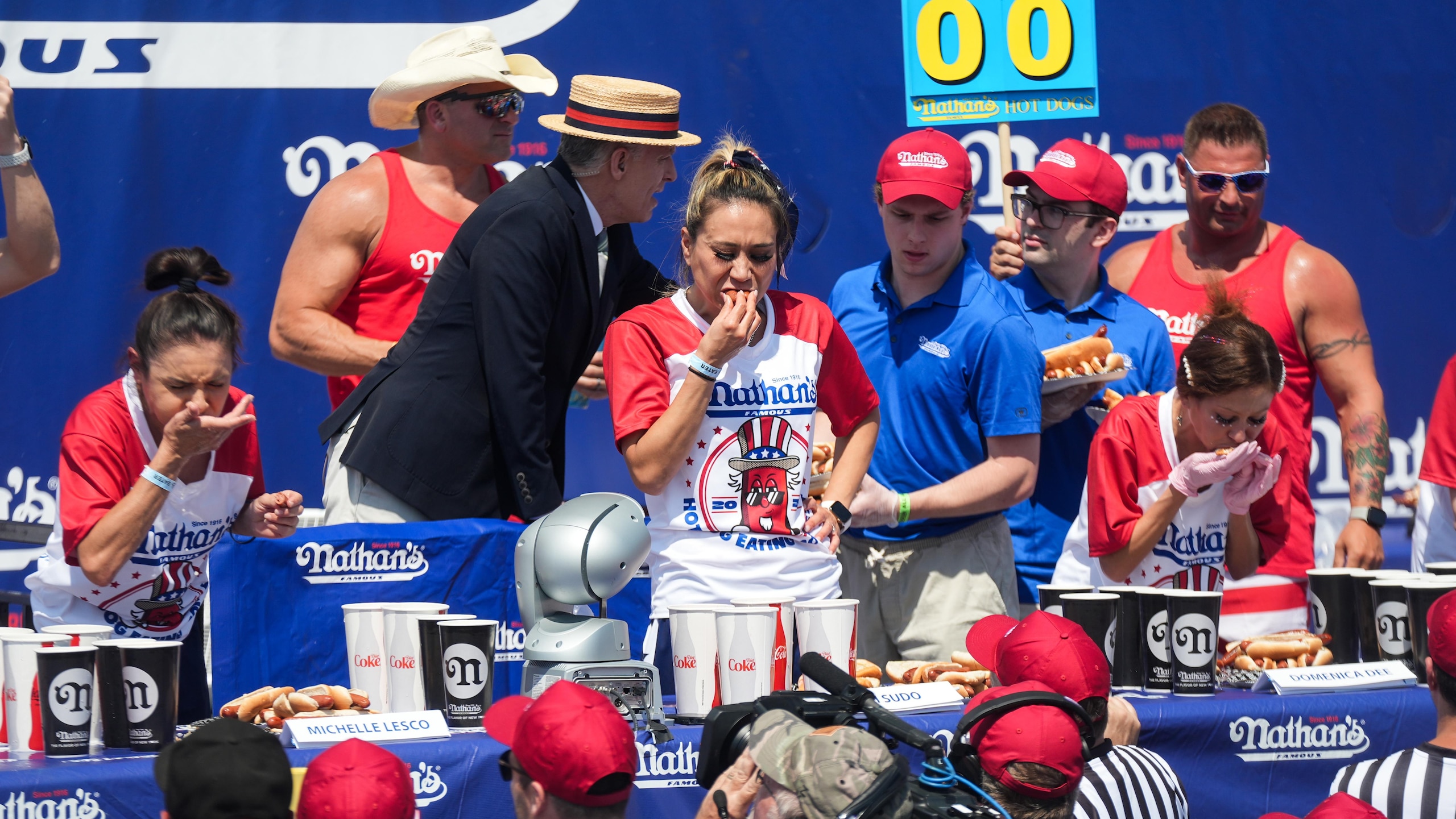 Miki Sudo wins her 11th Nathan's Hot Dog Eating Contest title