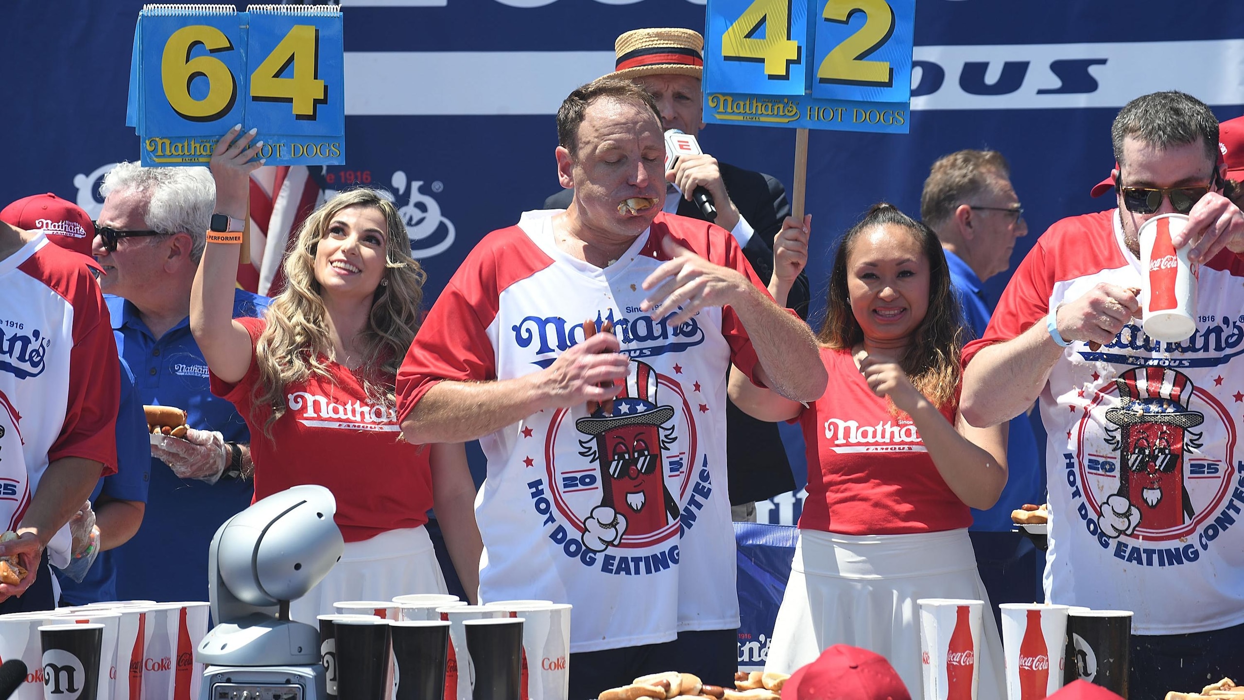 2025 Nathan's Famous International Hot Dog Eating Contest 2025 Nathan's Famous International Hot Dog Eating Contest