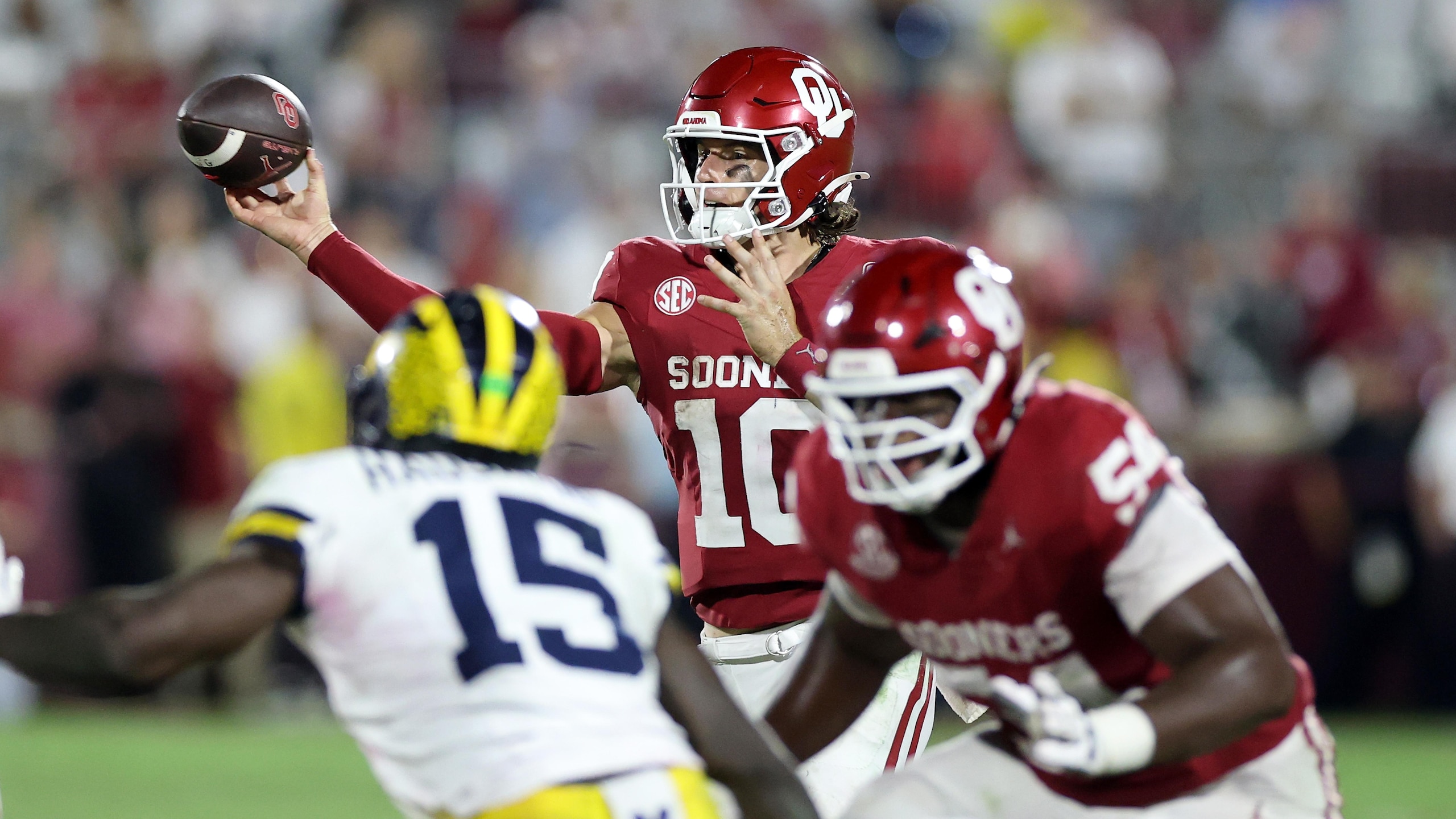 Michigan v Oklahoma