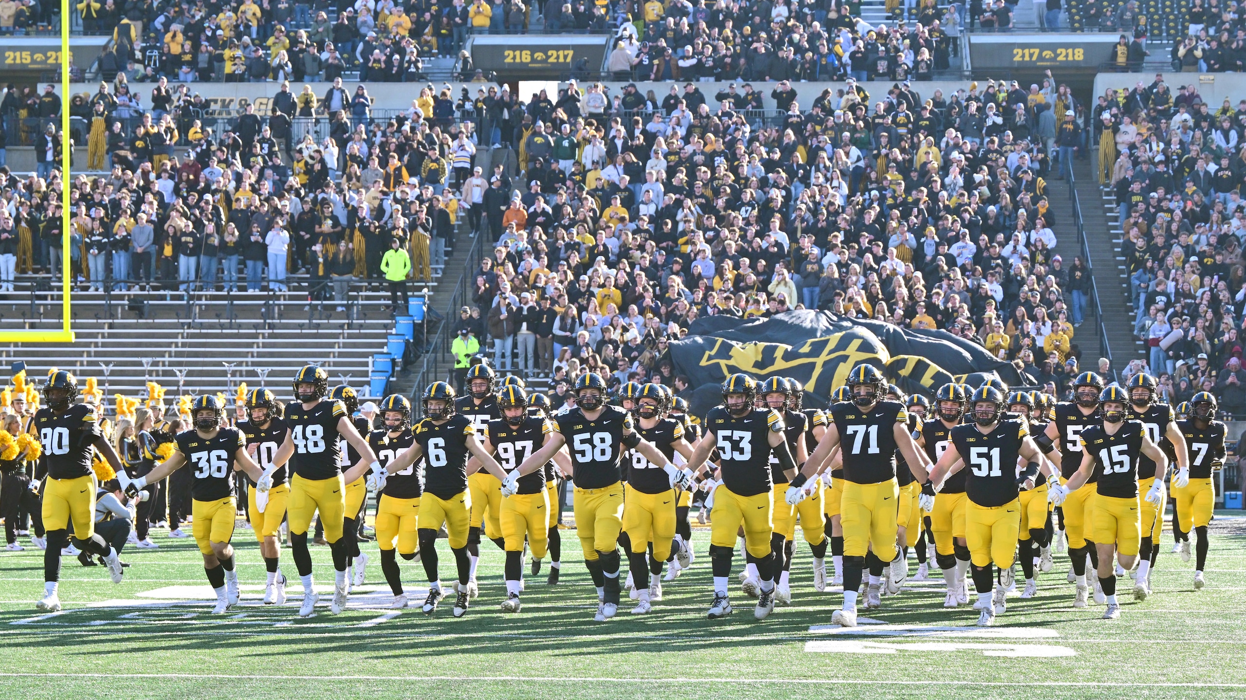 COLLEGE FOOTBALL: NOV 22 Michigan State at Iowa