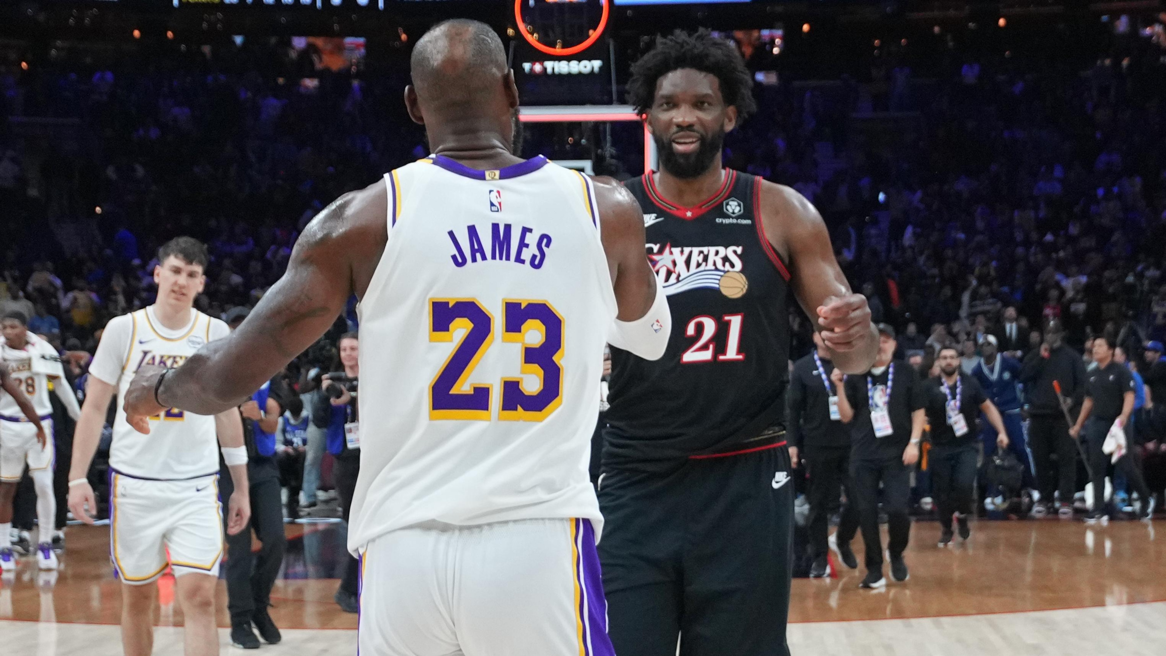 76ers' lineup with LeBron is diabolical