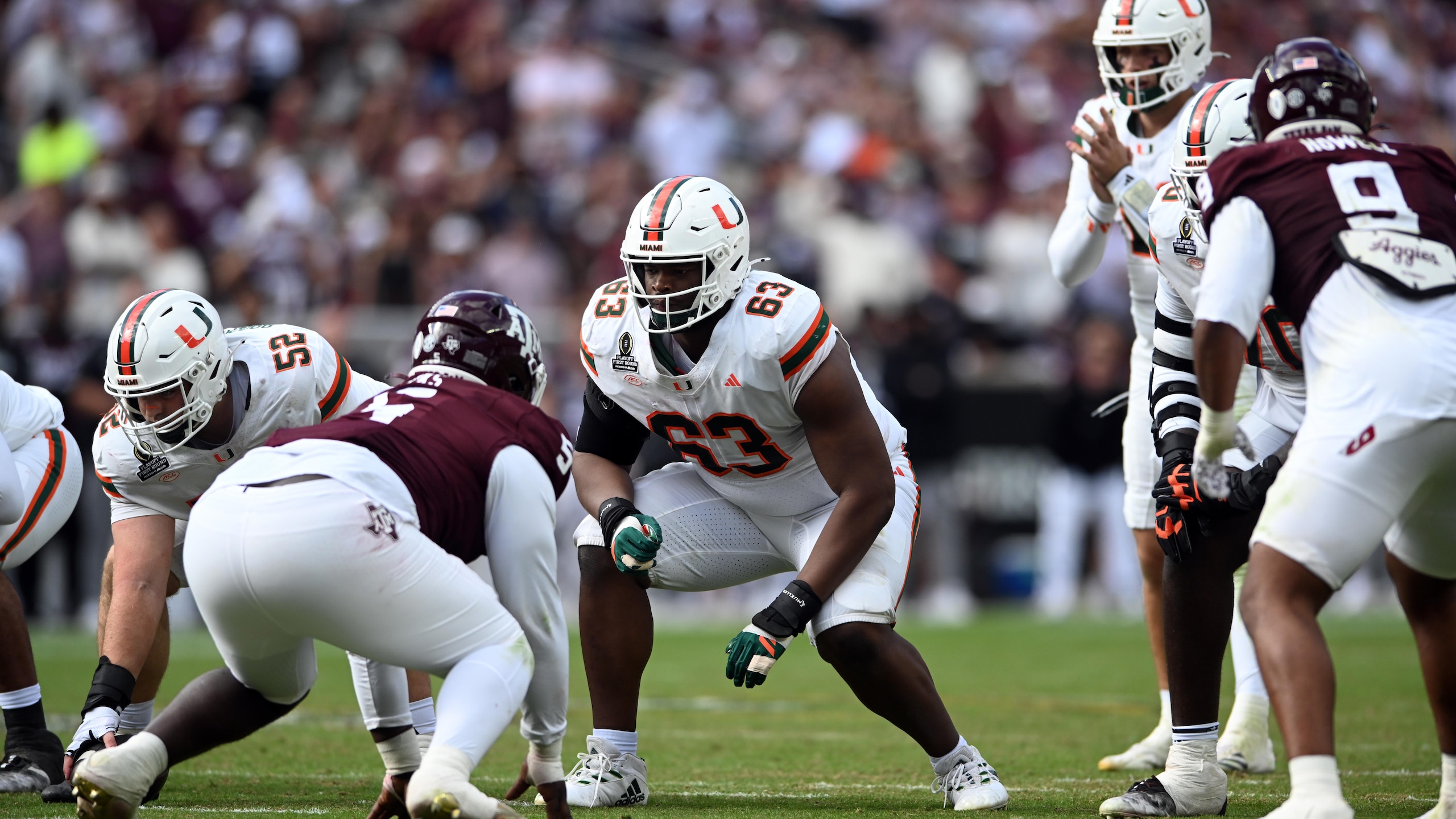 COLLEGE FOOTBALL: DEC 20 College Football Playoff First Round Game Miami at Texas A&M COLLEGE FOOTBALL: DEC 20 College Football Playoff First Round Game Miami at Texas A&M