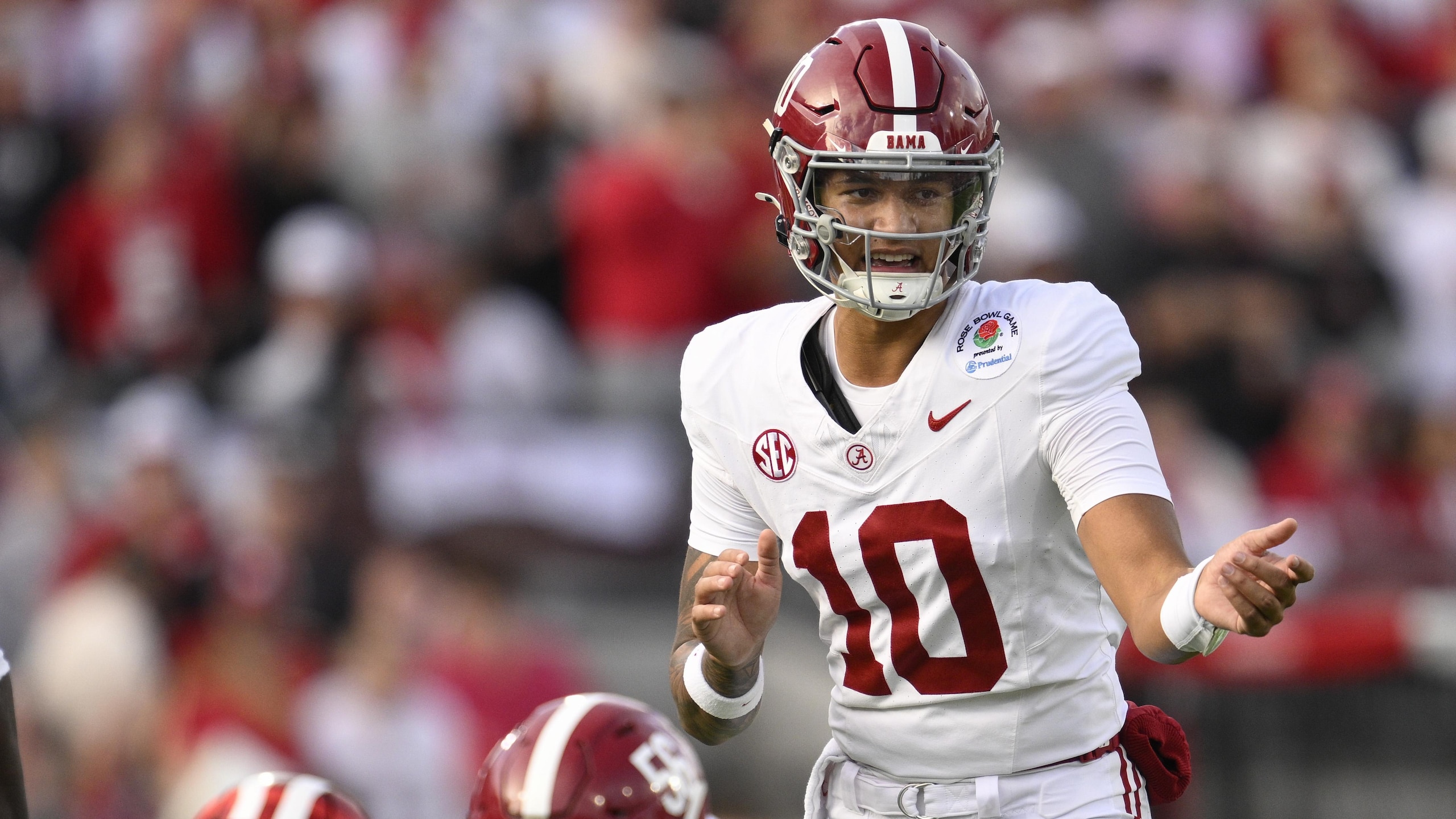 College Football Playoff Quarterfinal - Rose Bowl Presented by Prudential: Alabama v Indiana College Football Playoff Quarterfinal - Rose Bowl Presented by Prudential: Alabama v Indiana