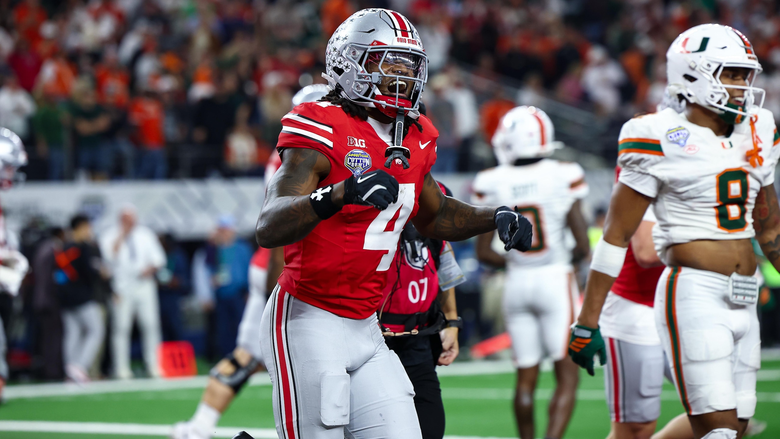 COLLEGE FOOTBALL: DEC 31 College Football Playoff Quarterfinal at the Goodyear Cotton Bowl Classic Miami vs Ohio State