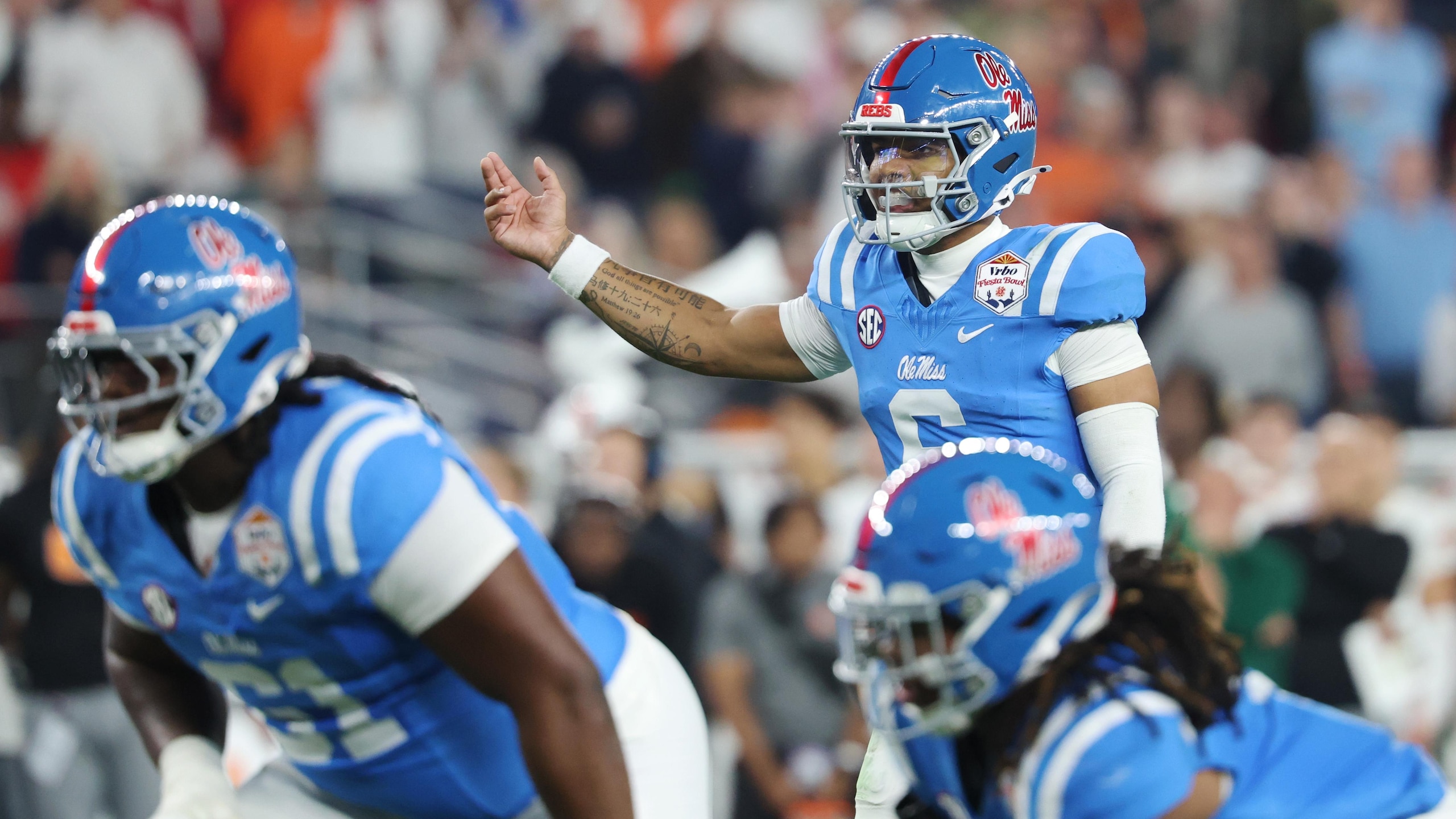 College Football Playoff Semifinal - Vrbo Fiesta Bowl: Miami v Ole Miss
