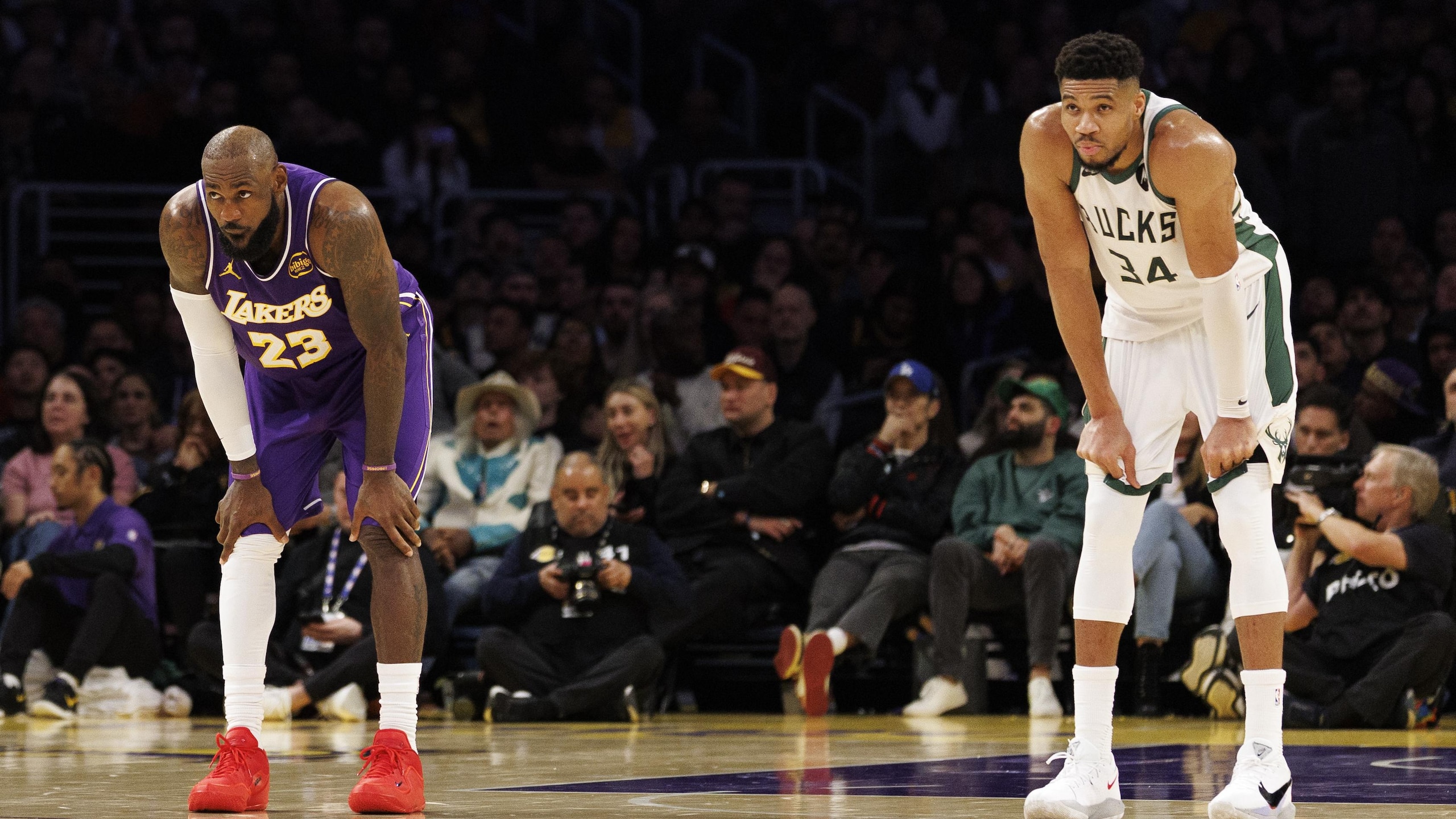 Lakers vs Bucks in Los Angeles, CA