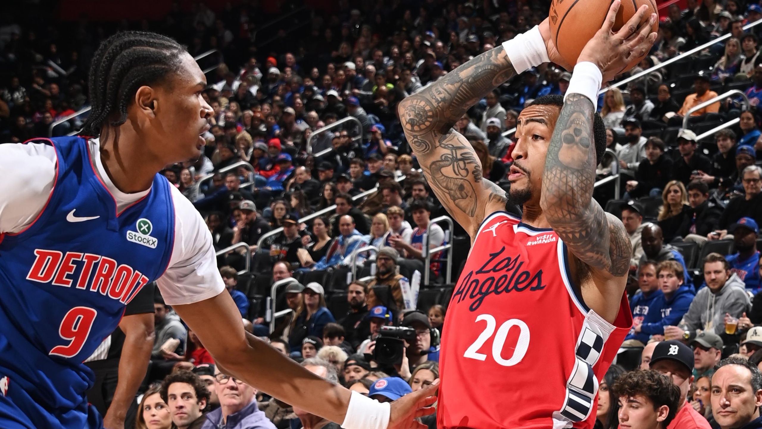 Los Angeles Clippers v Detroit Pistons Los Angeles Clippers v Detroit Pistons