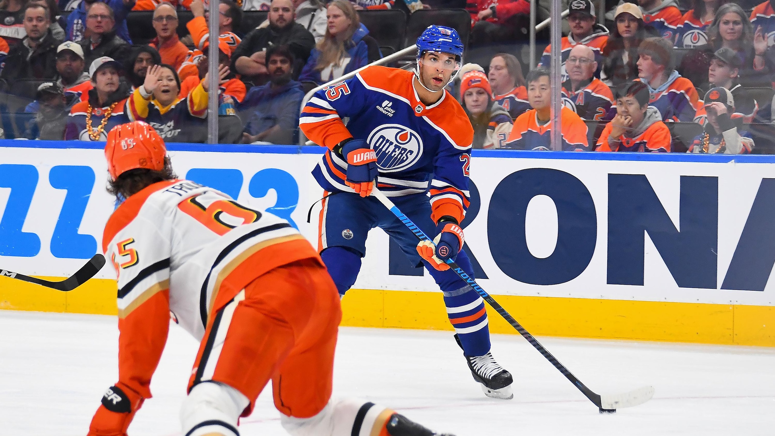 Anaheim Ducks v Edmonton Oilers