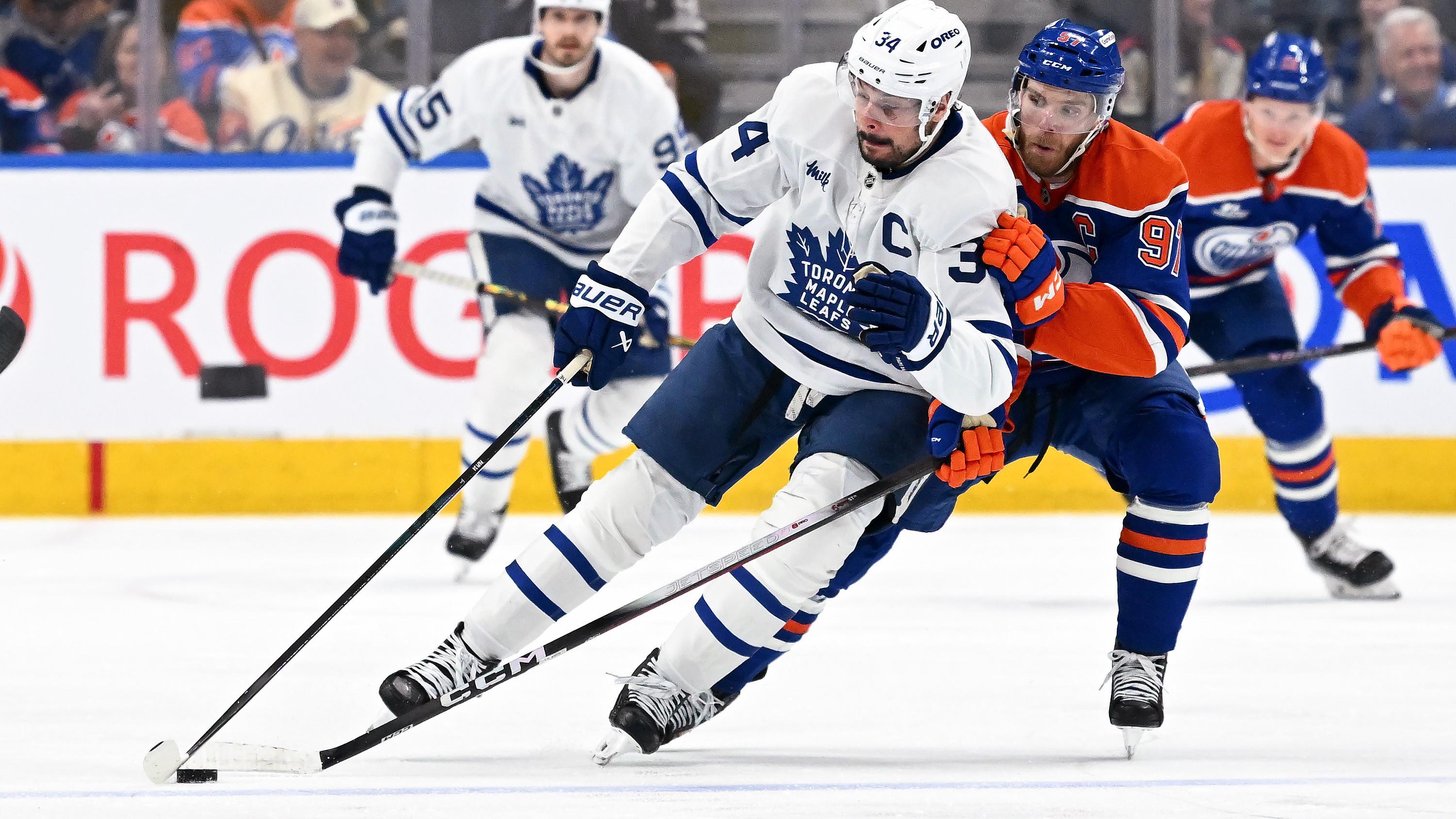 Toronto Maple Leafs v Edmonton Oilers