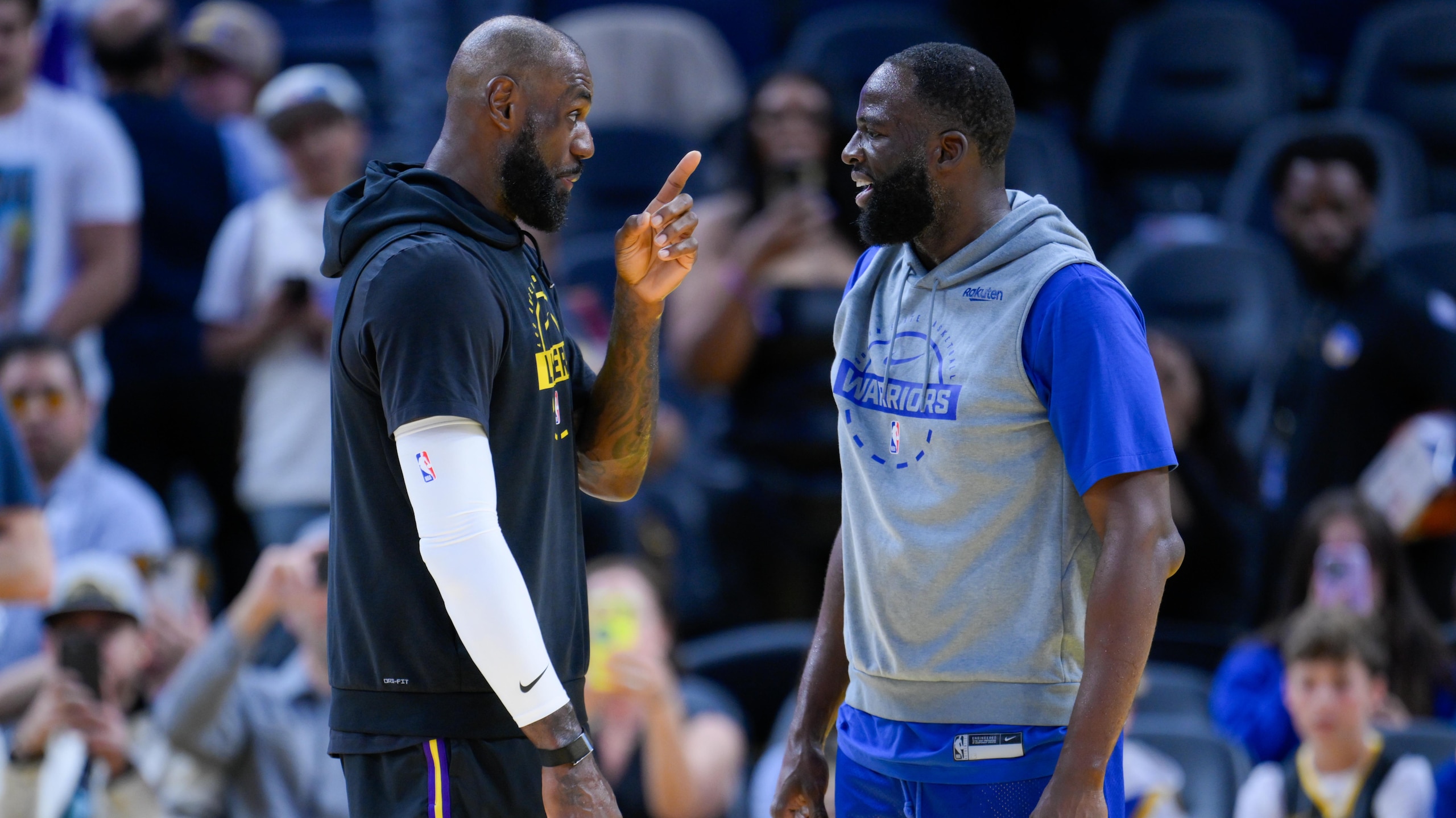 NBA: Pregame of Los Angeles Lakers vs Golden State Warriors in San Francisco NBA: Pregame of Los Angeles Lakers vs Golden State Warriors in San Francisco