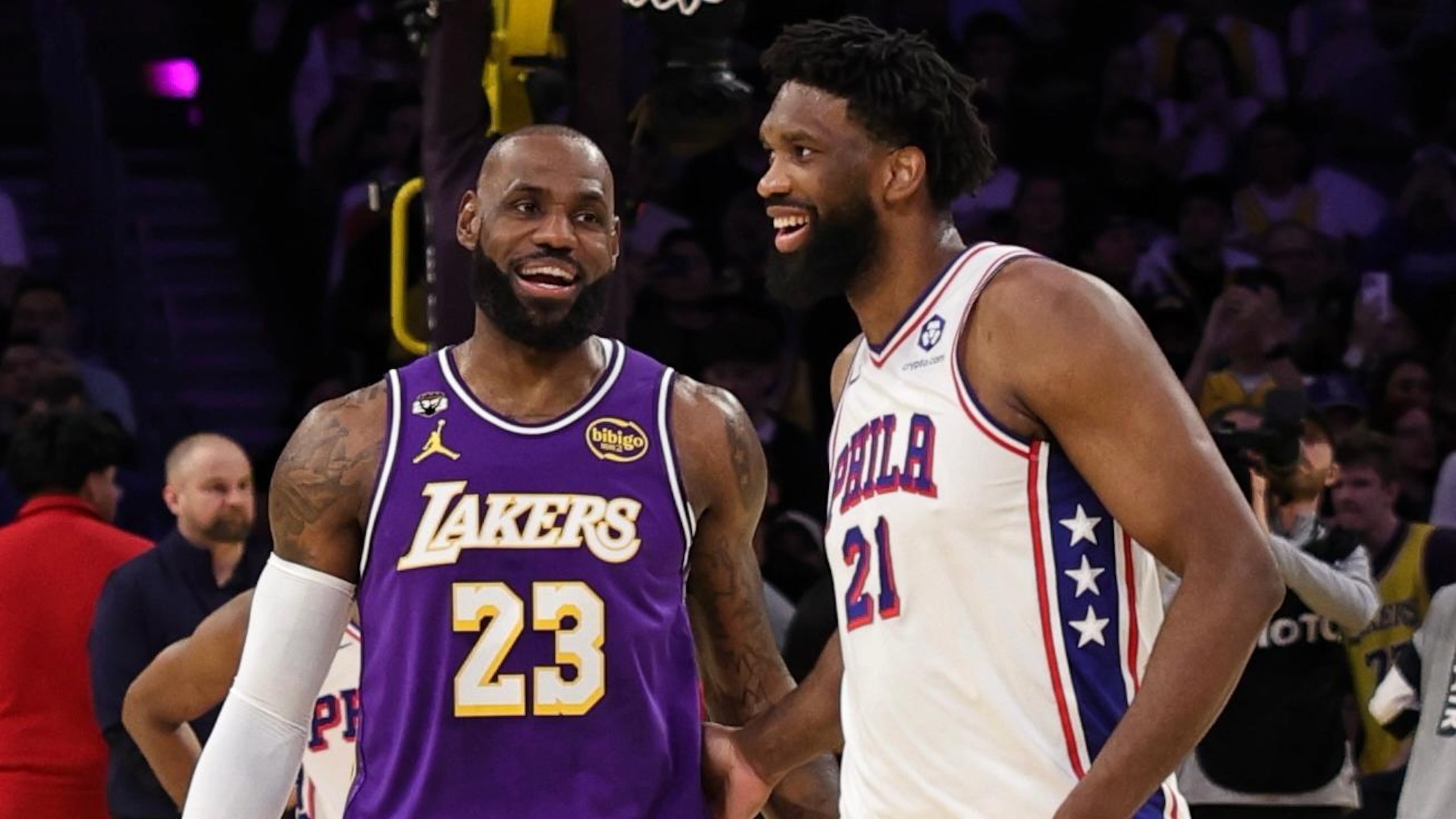 Philadelphia 76ers v Los Angeles Lakers