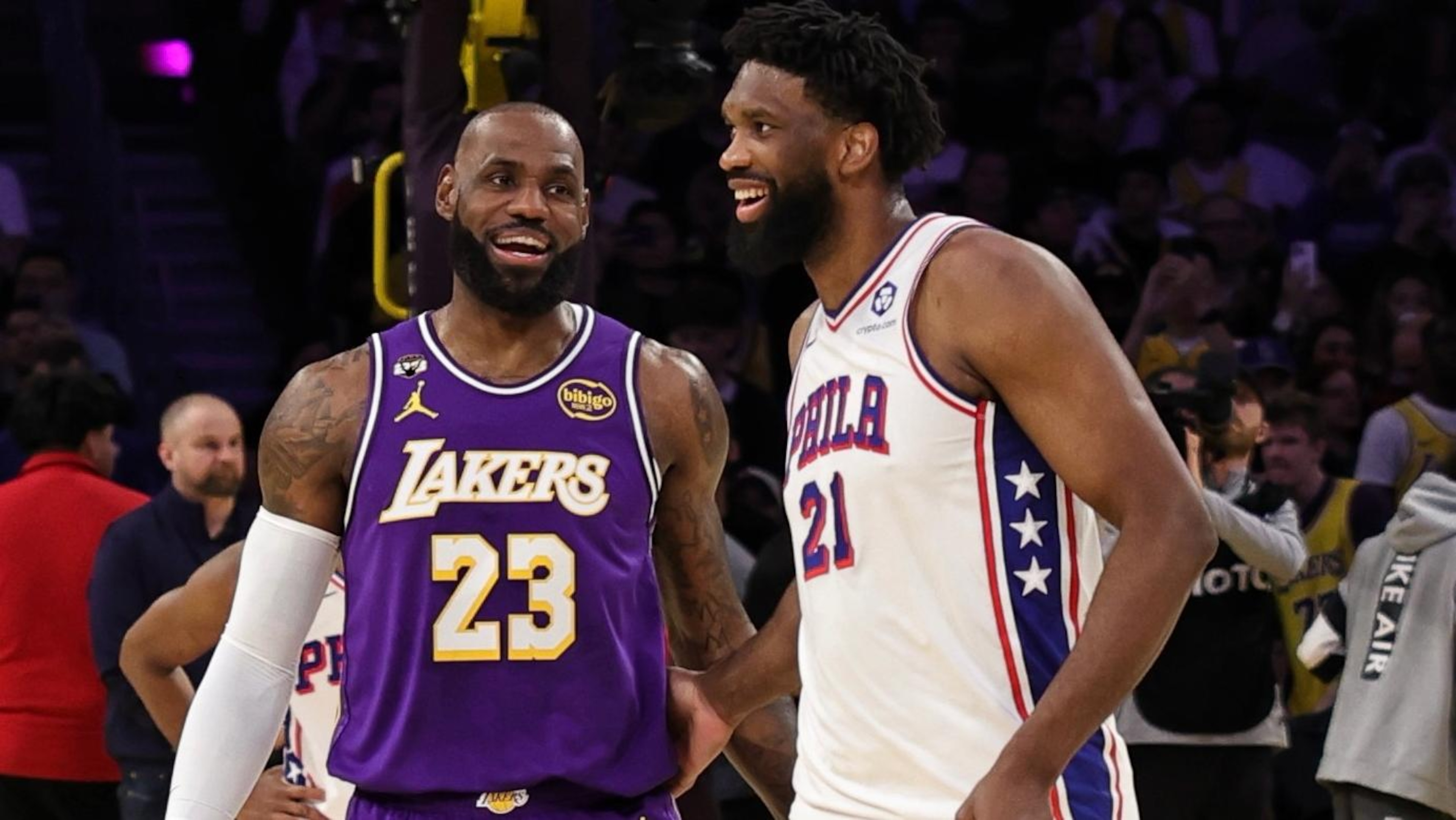 Philadelphia 76ers v Los Angeles Lakers Philadelphia 76ers v Los Angeles Lakers