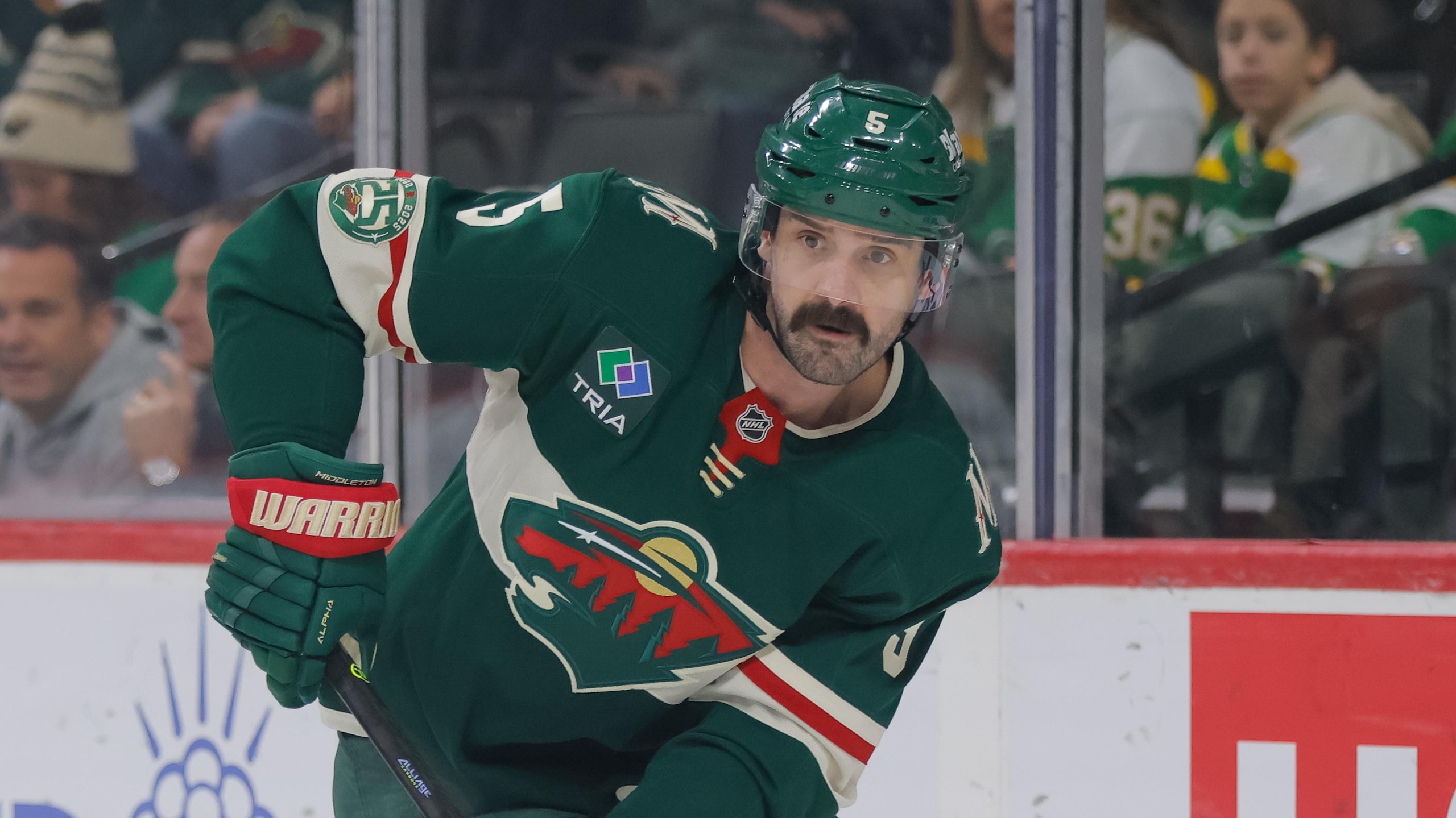 NHL: JAN 29 Flames at Wild