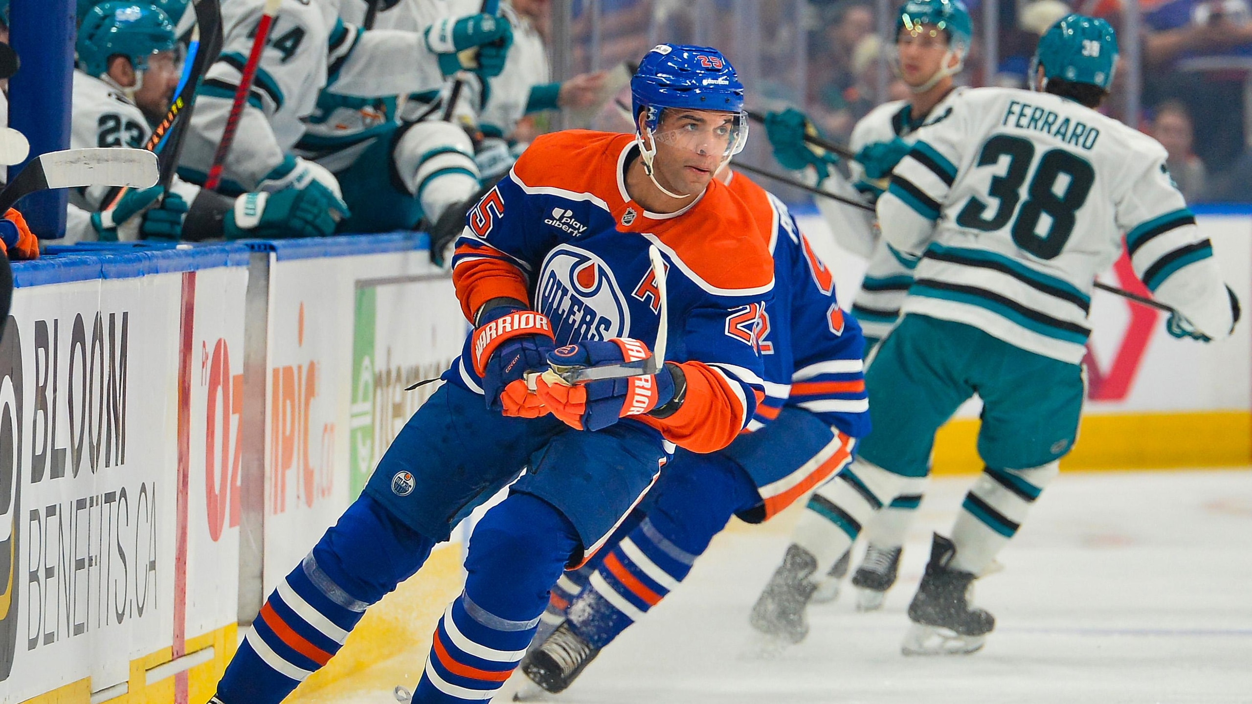San Jose Sharks v Edmonton Oilers