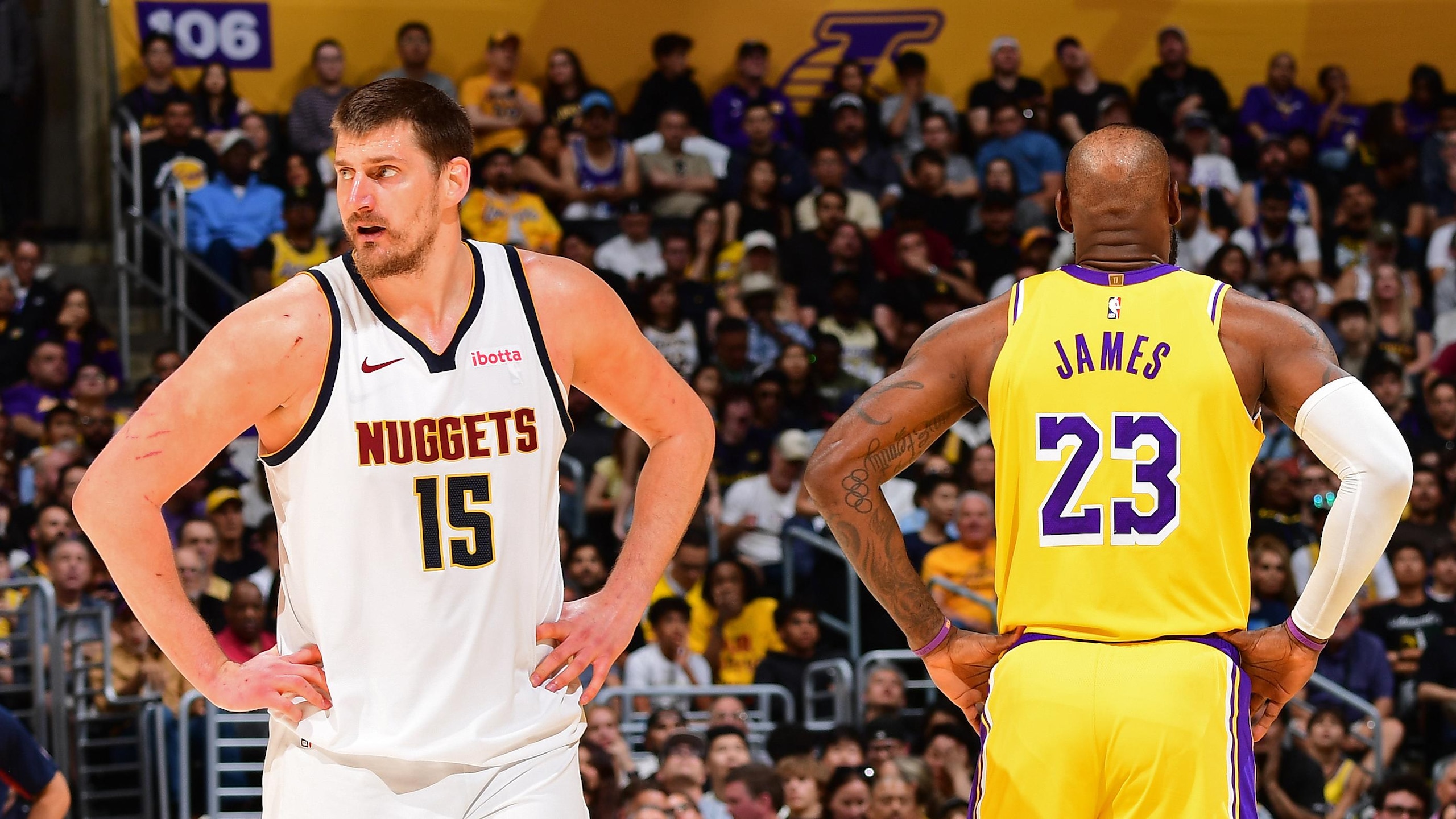 Denver Nuggets v Los Angeles Lakers
