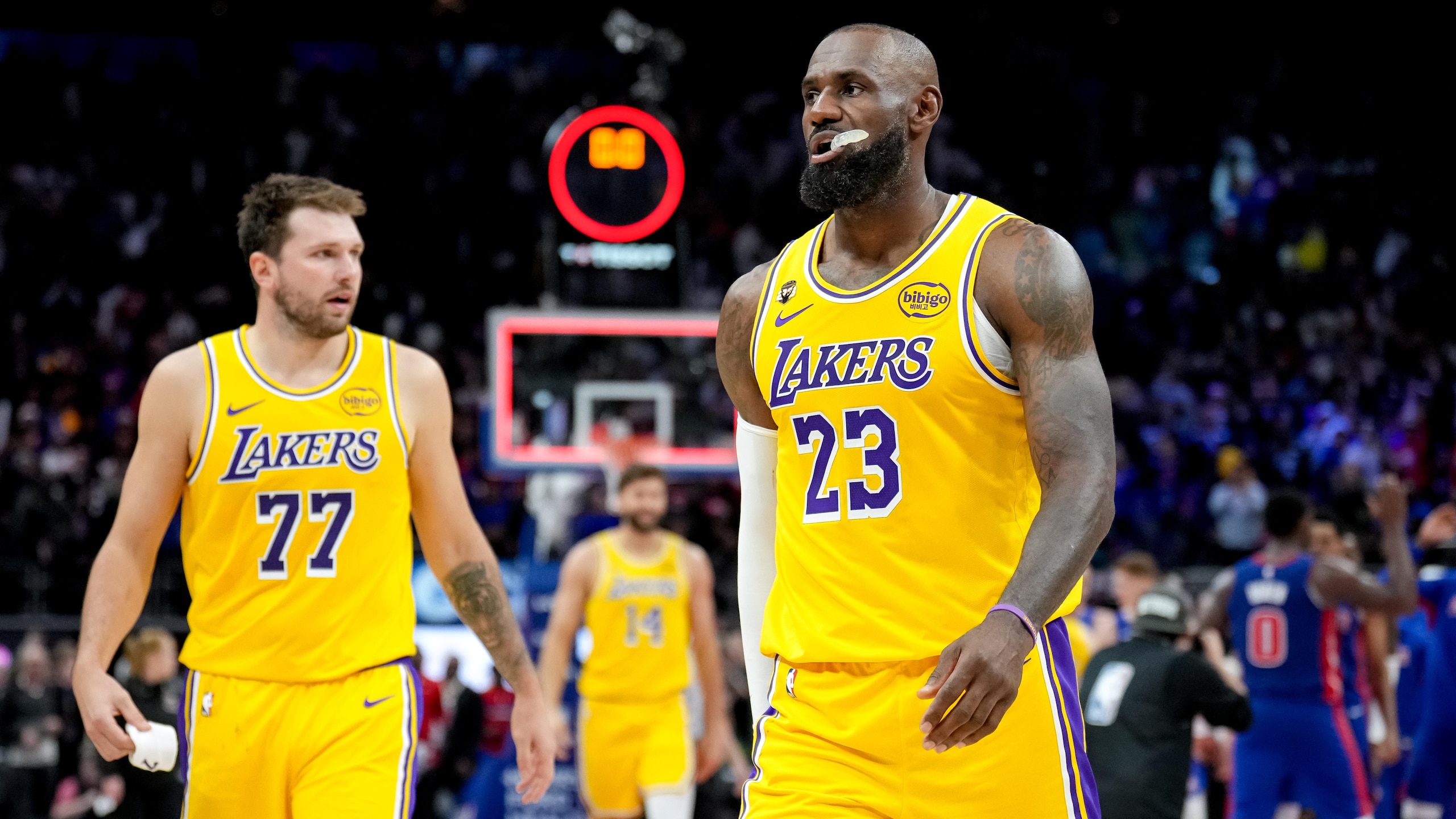 Los Angeles Lakers v Detroit Pistons Los Angeles Lakers v Detroit Pistons