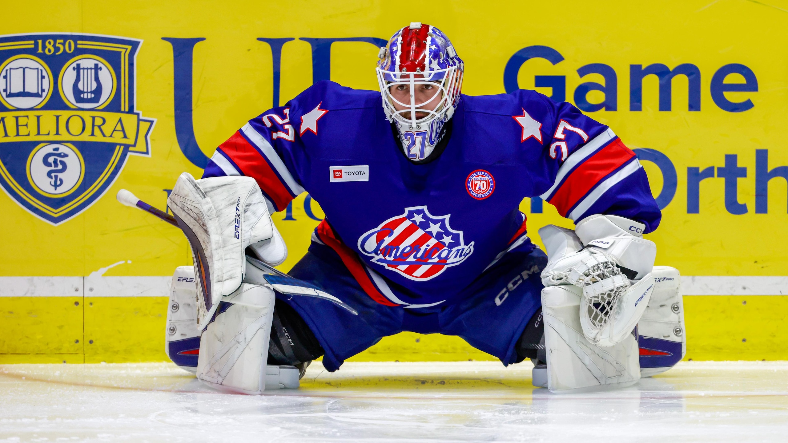AHL: APR 04 Providence Bruins at Rochester Americans