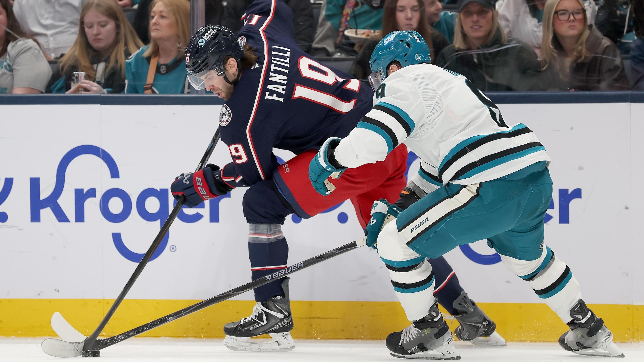 San Jose Sharks at Columbus Blue Jackets