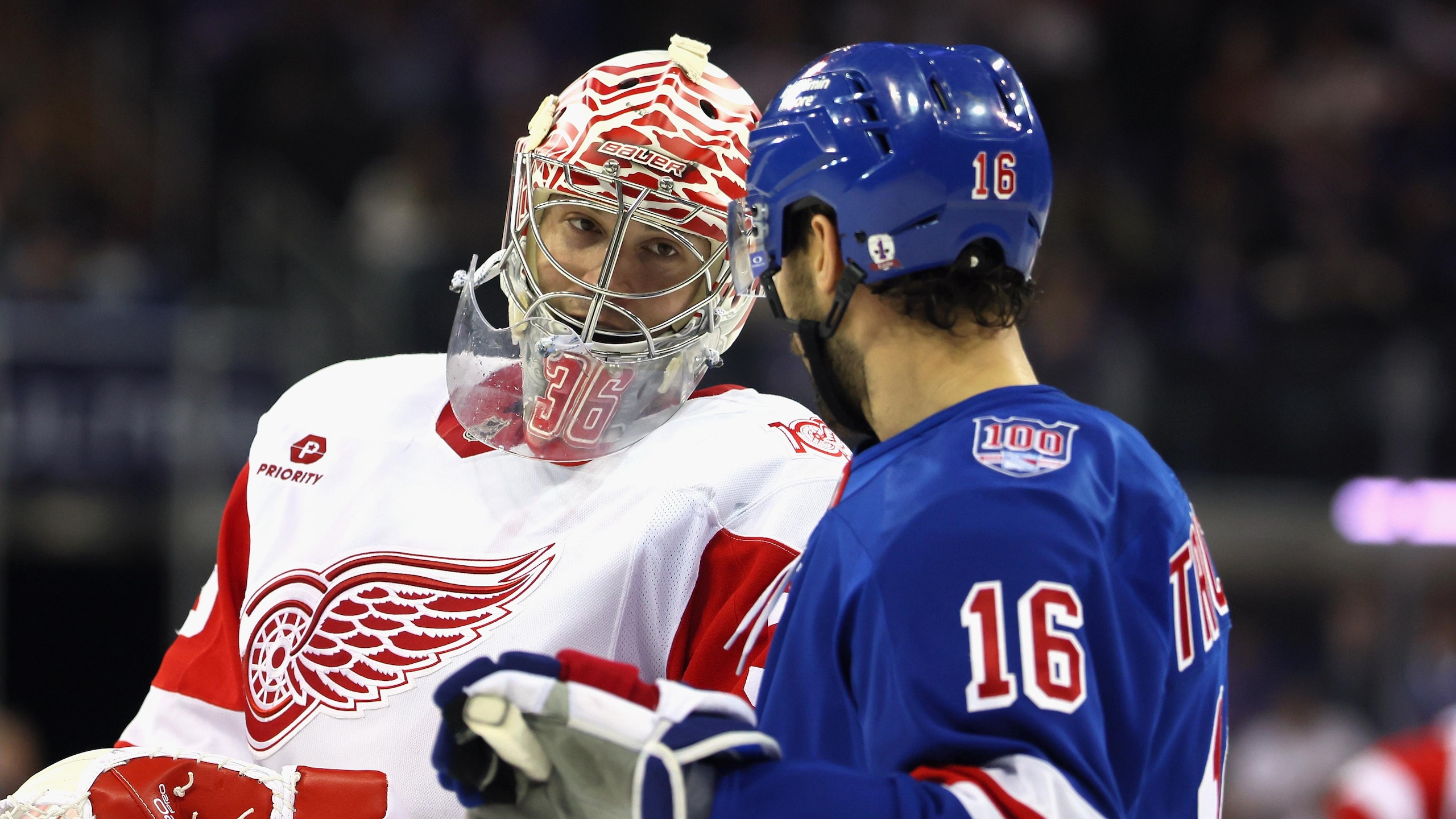 Detroit Red Wings v New York Rangers