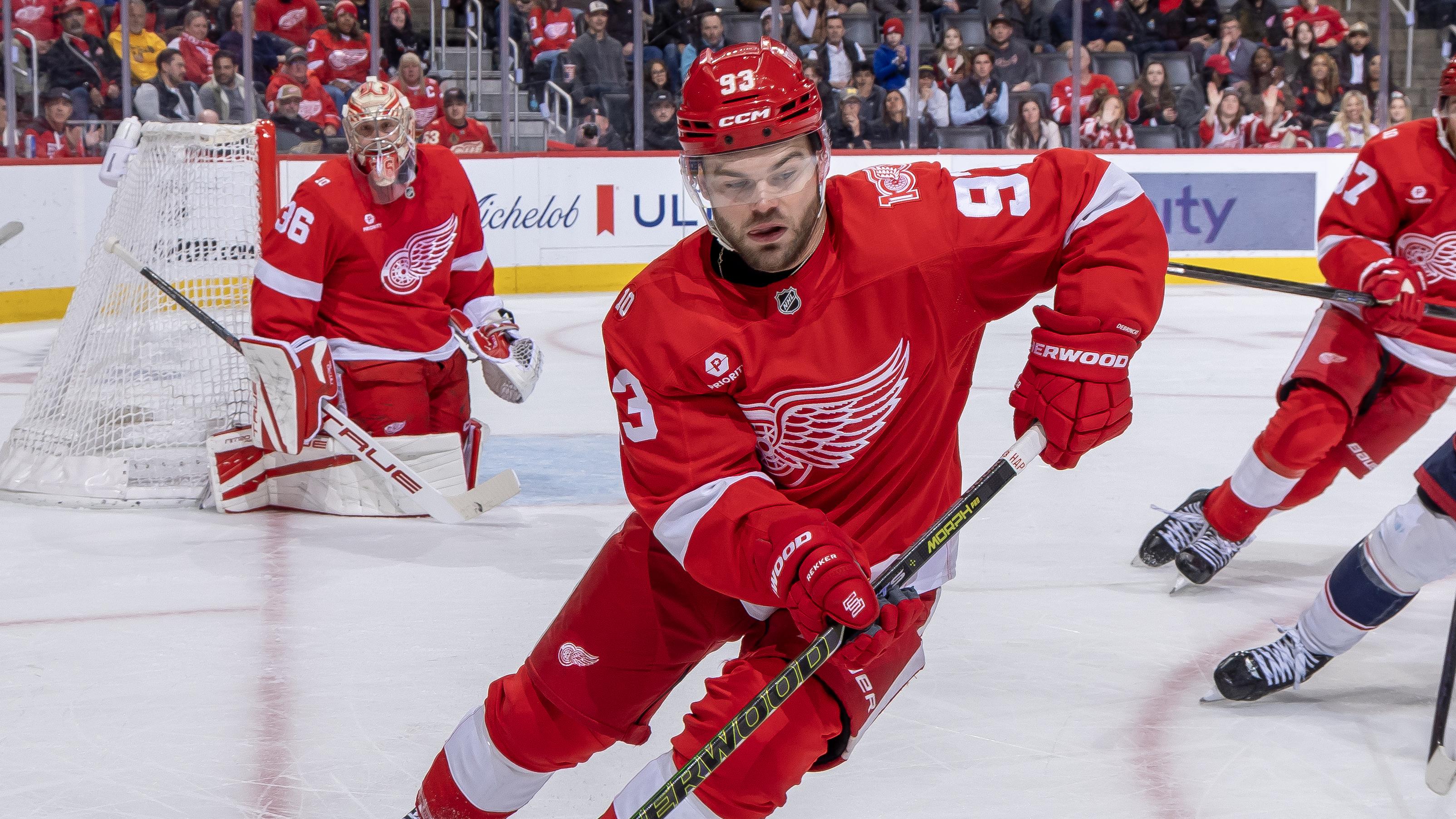 Columbus Blue Jackets v Detroit Red Wings
