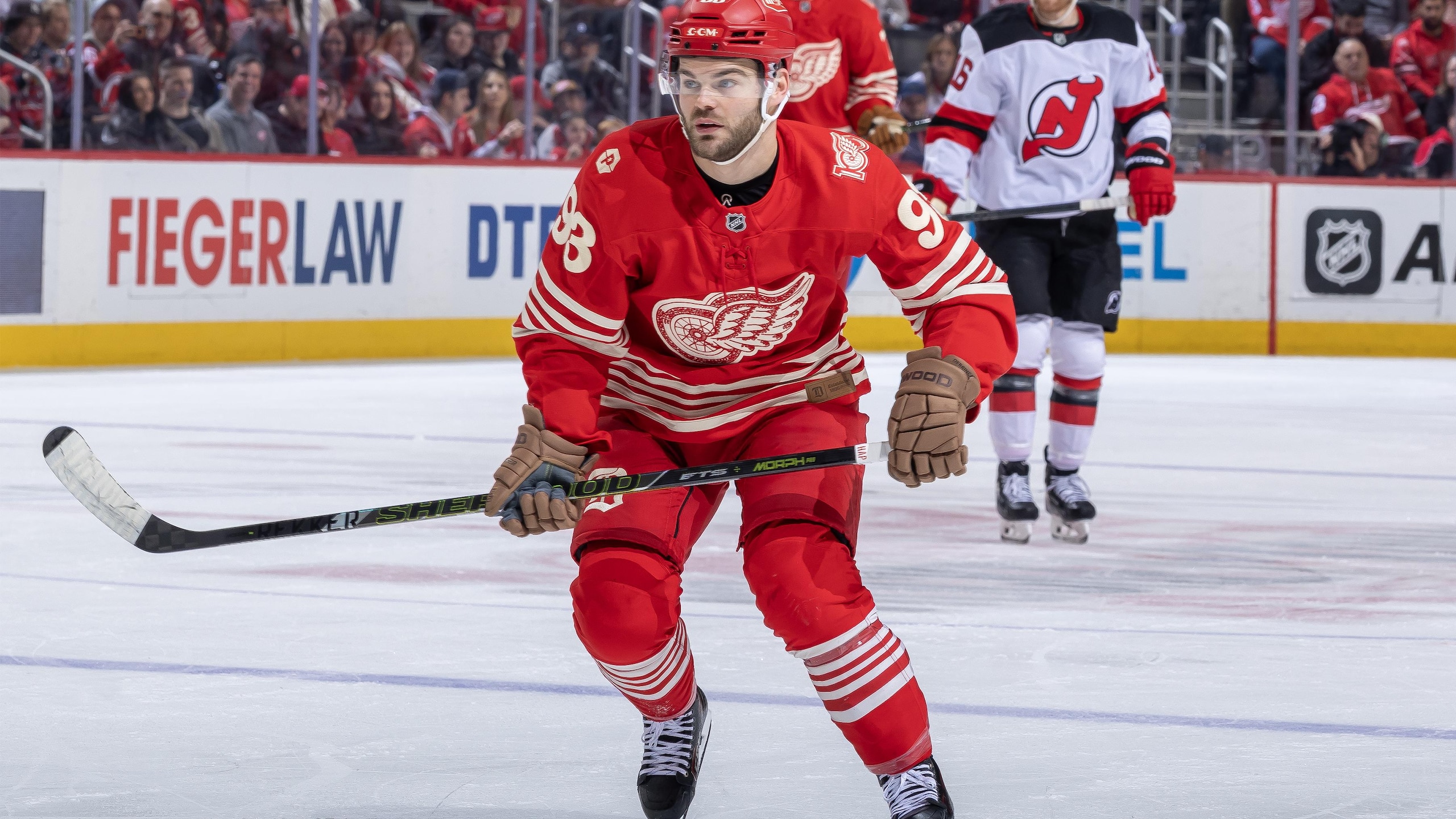 New Jersey Devils v Detroit Red Wings