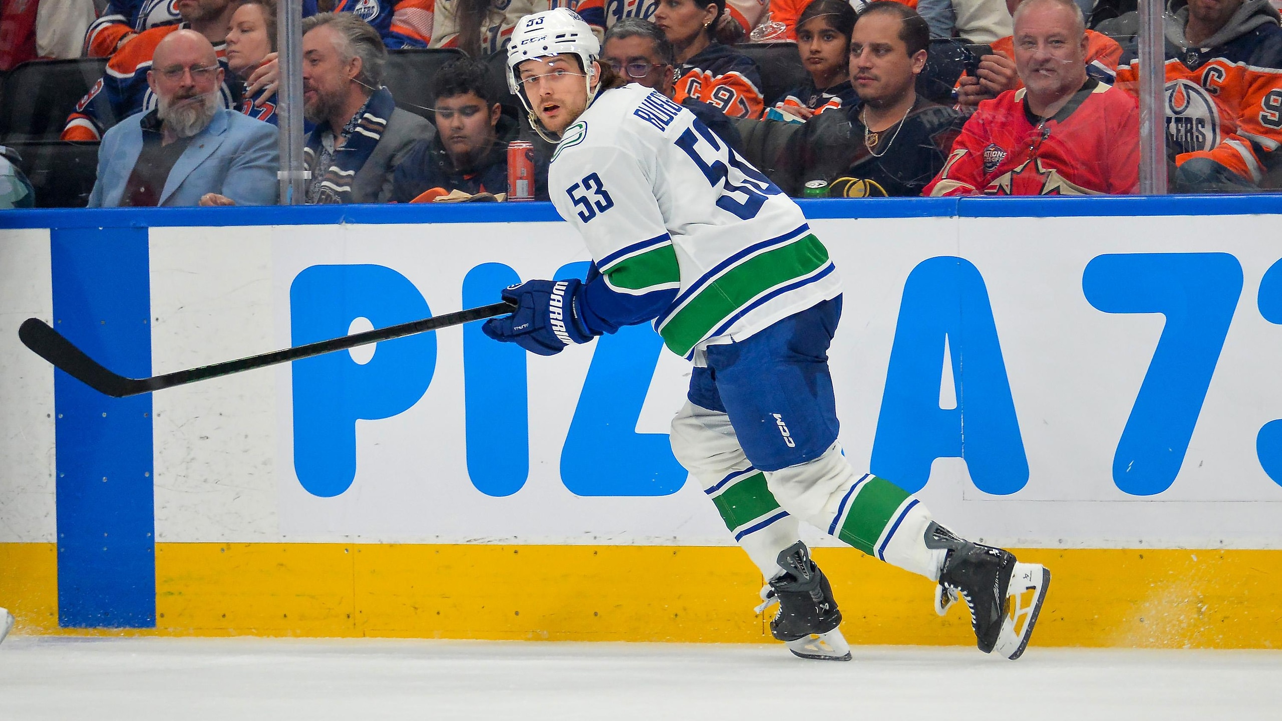 Vancouver Canucks v Edmonton Oilers