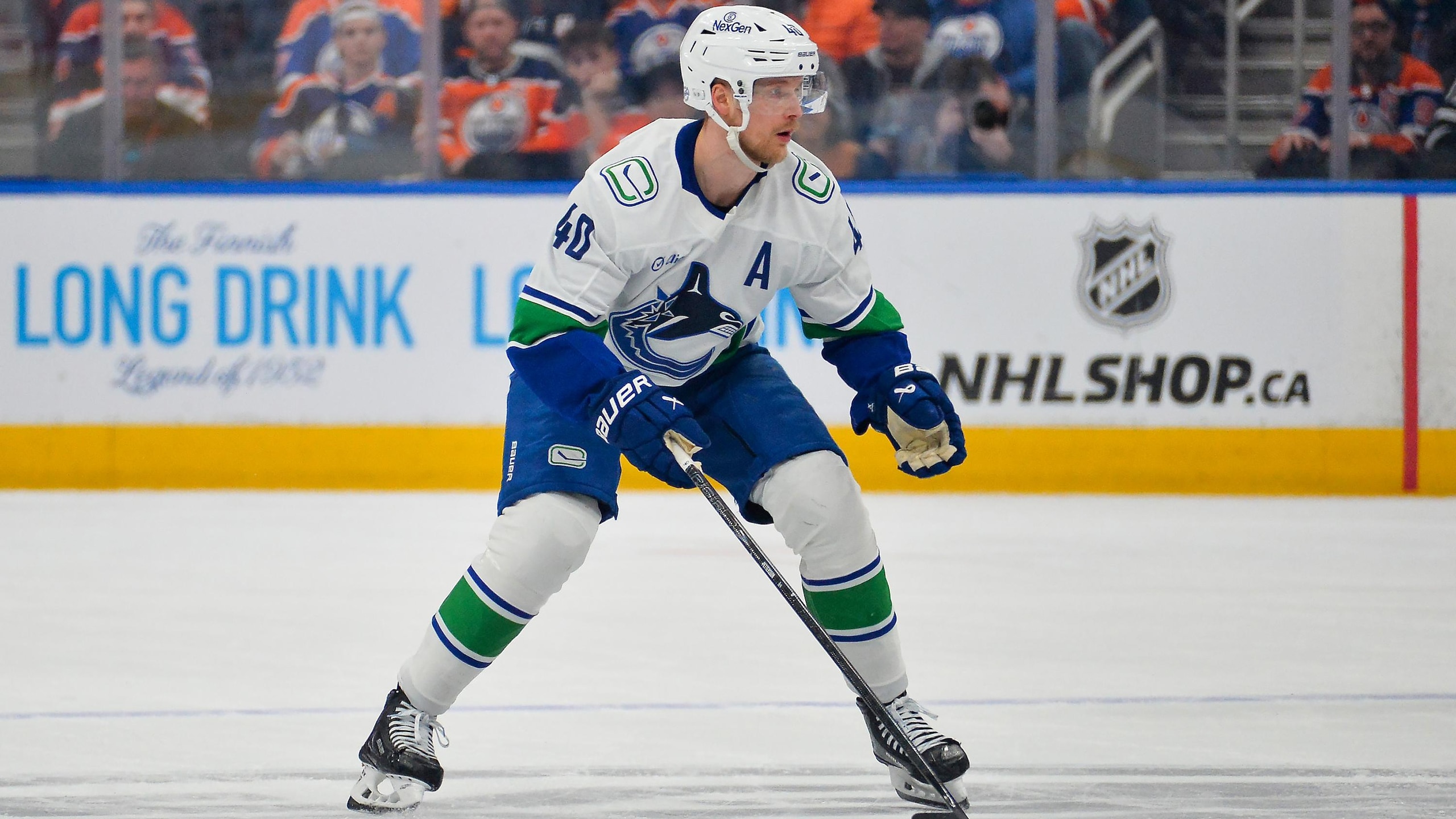 Vancouver Canucks v Edmonton Oilers Vancouver Canucks v Edmonton Oilers