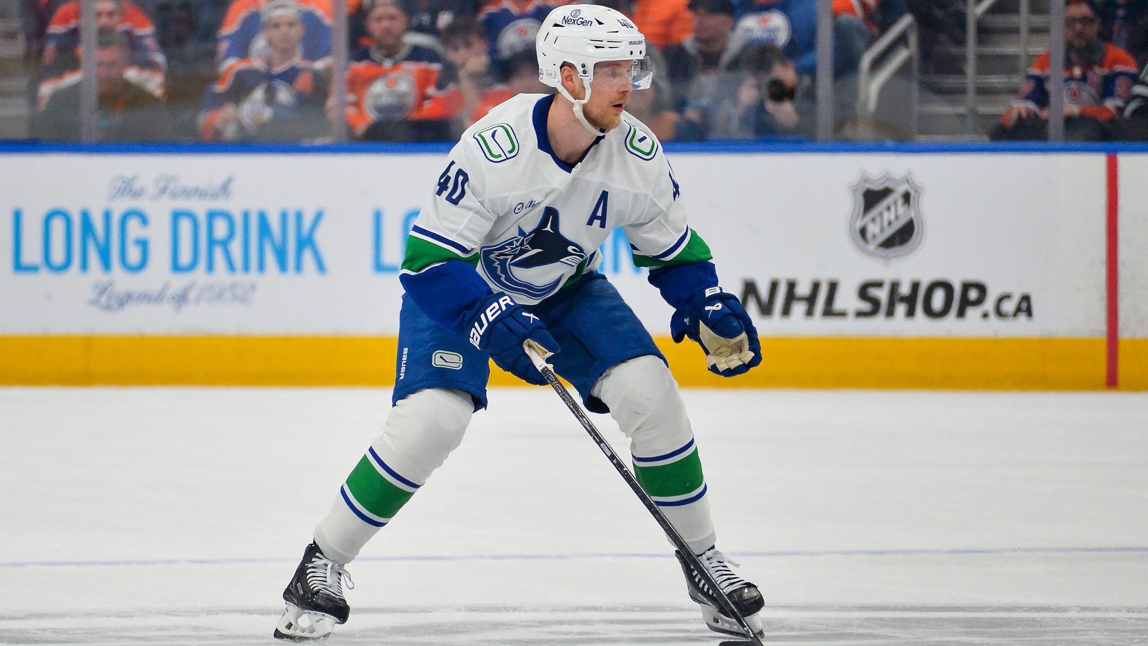 Vancouver Canucks v Edmonton Oilers