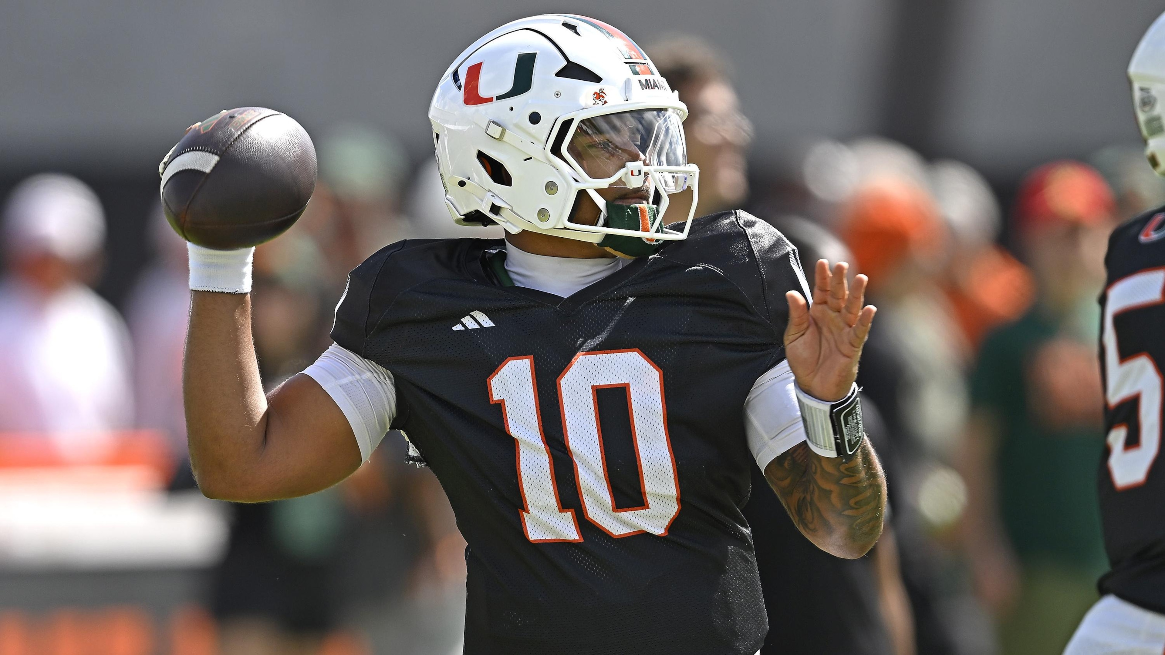 COLLEGE FOOTBALL: APR 18 Miami Hurricanes Spring Game COLLEGE FOOTBALL: APR 18 Miami Hurricanes Spring Game
