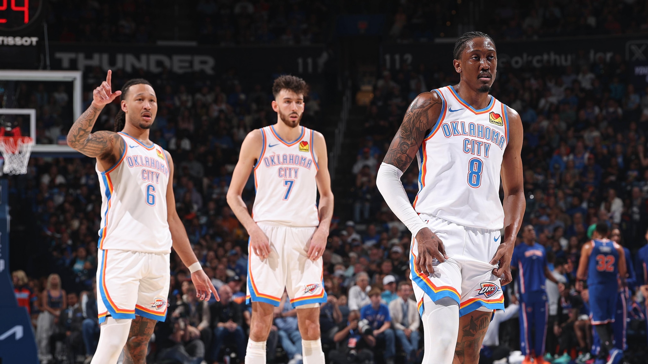 New York Knicks v Oklahoma City Thunder