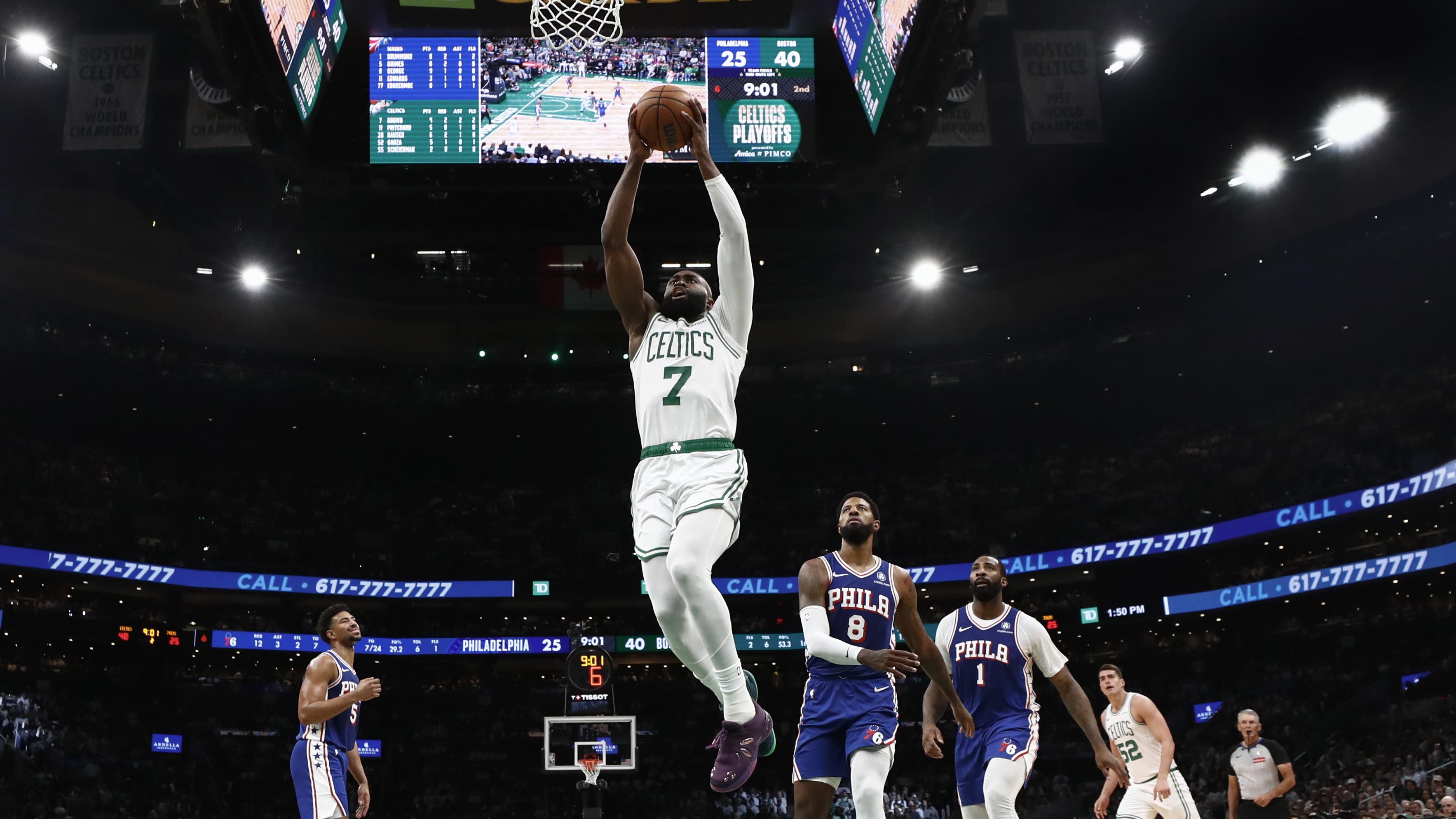 Philadelphia 76ers v Boston Celtics - Game One