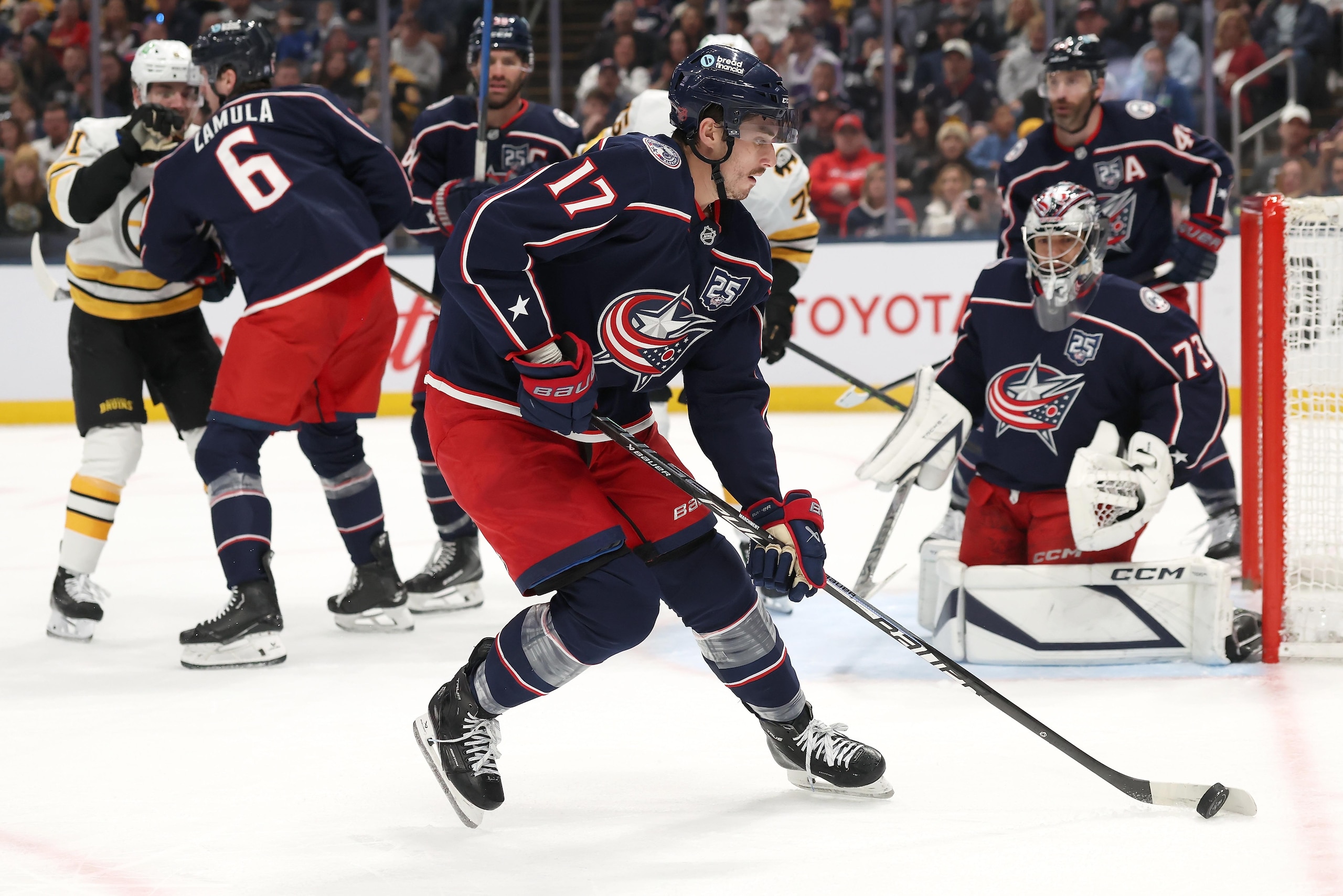 Boston Bruins v Columbus Blue Jackets