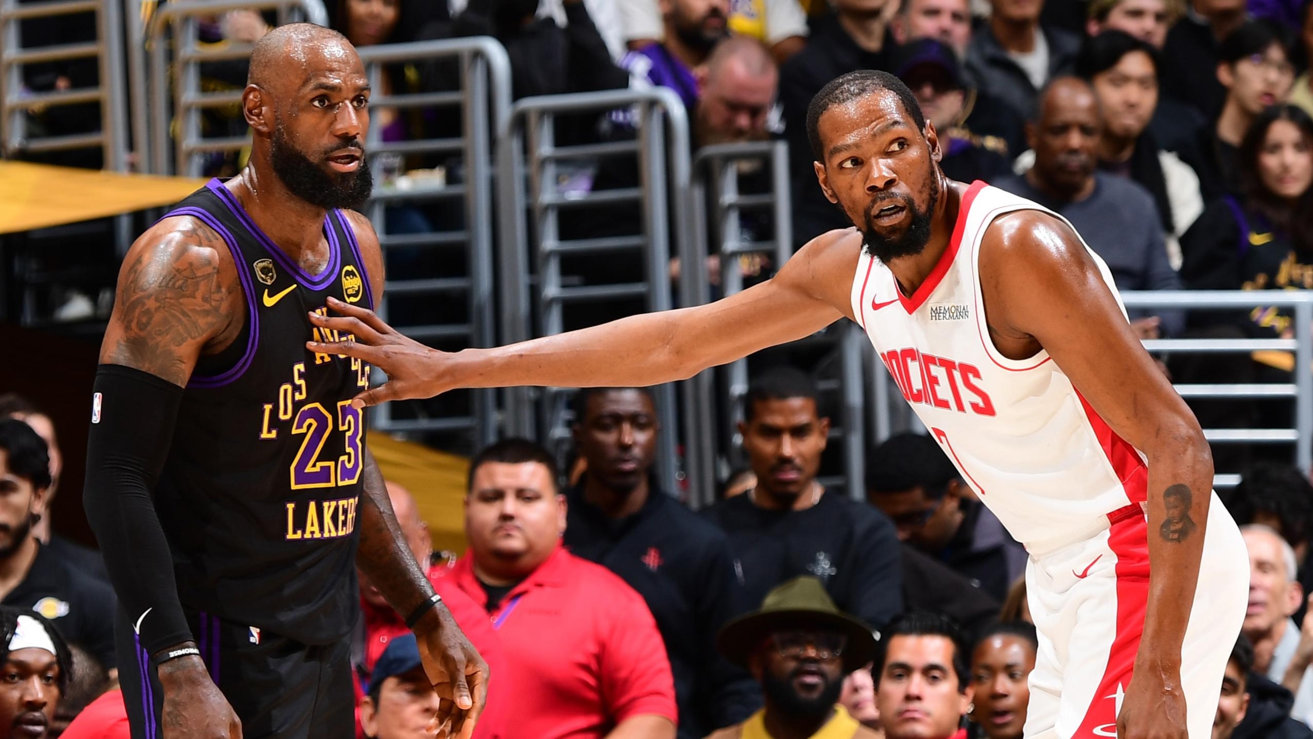 Houston Rockets v Los Angeles Lakers - Game Two Houston Rockets v Los Angeles Lakers - Game Two