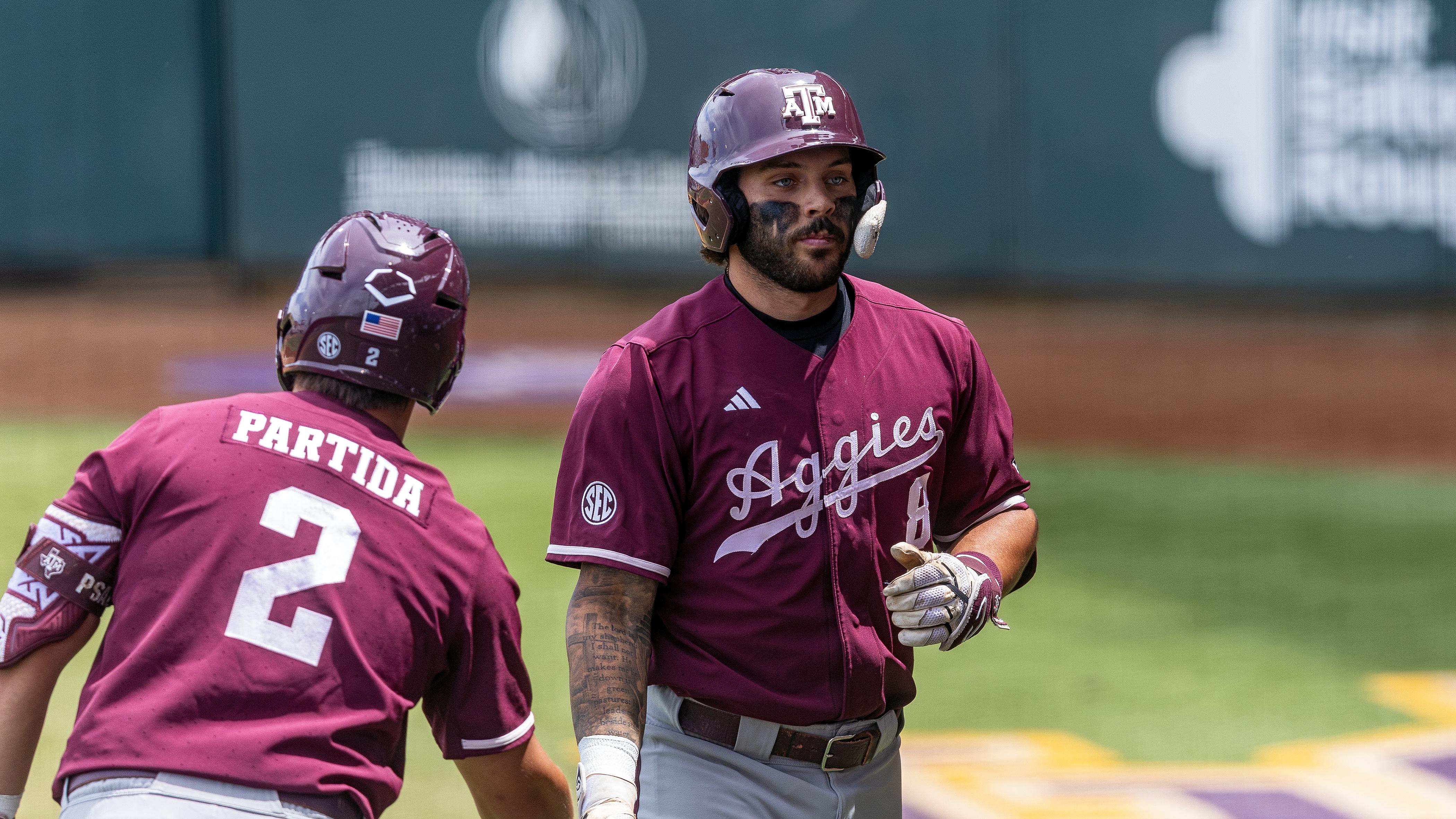 COLLEGE BASEBALL: APR 19 Texas A&M at LSU