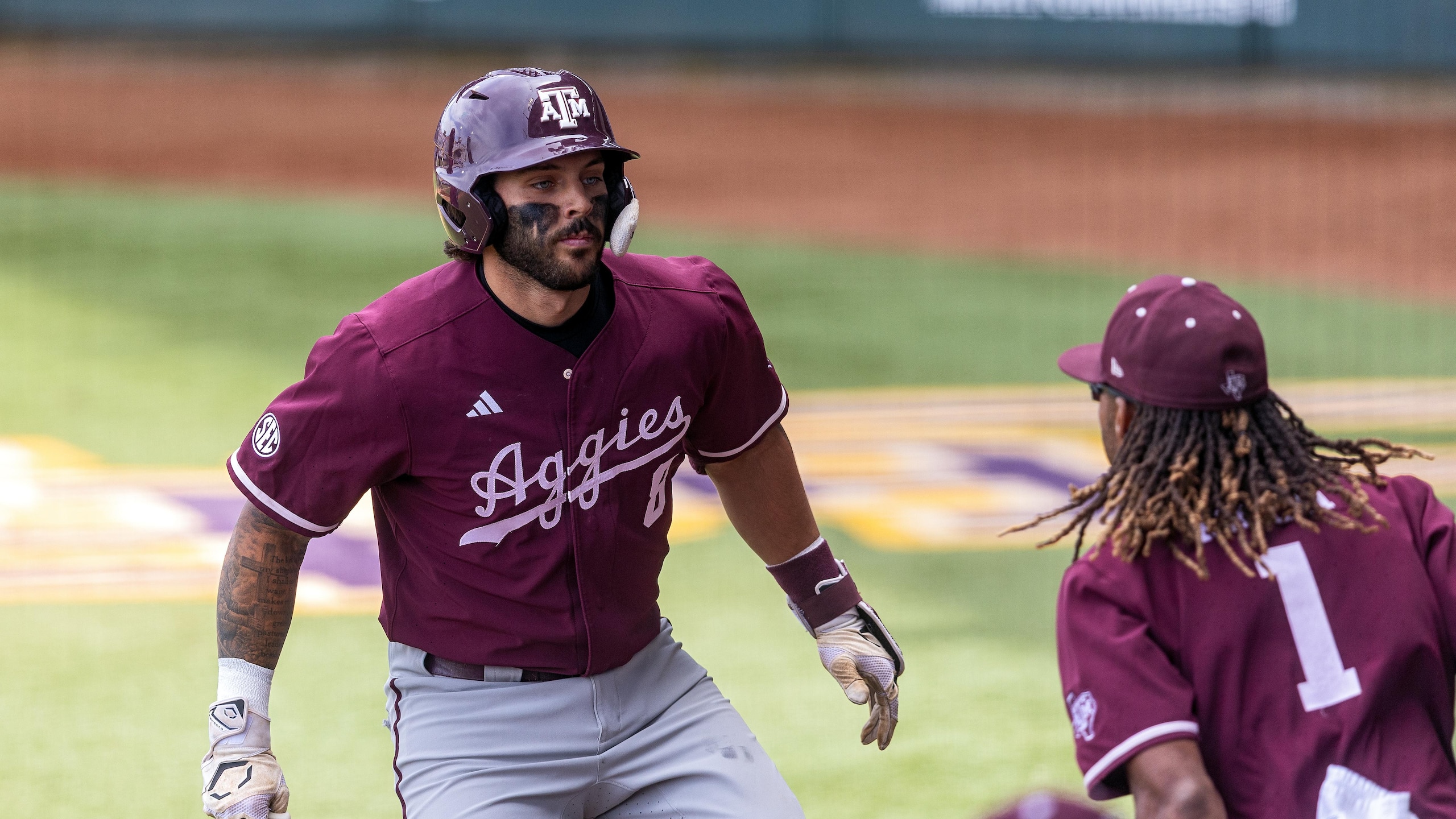 COLLEGE BASEBALL: APR 19 Texas A&M at LSU