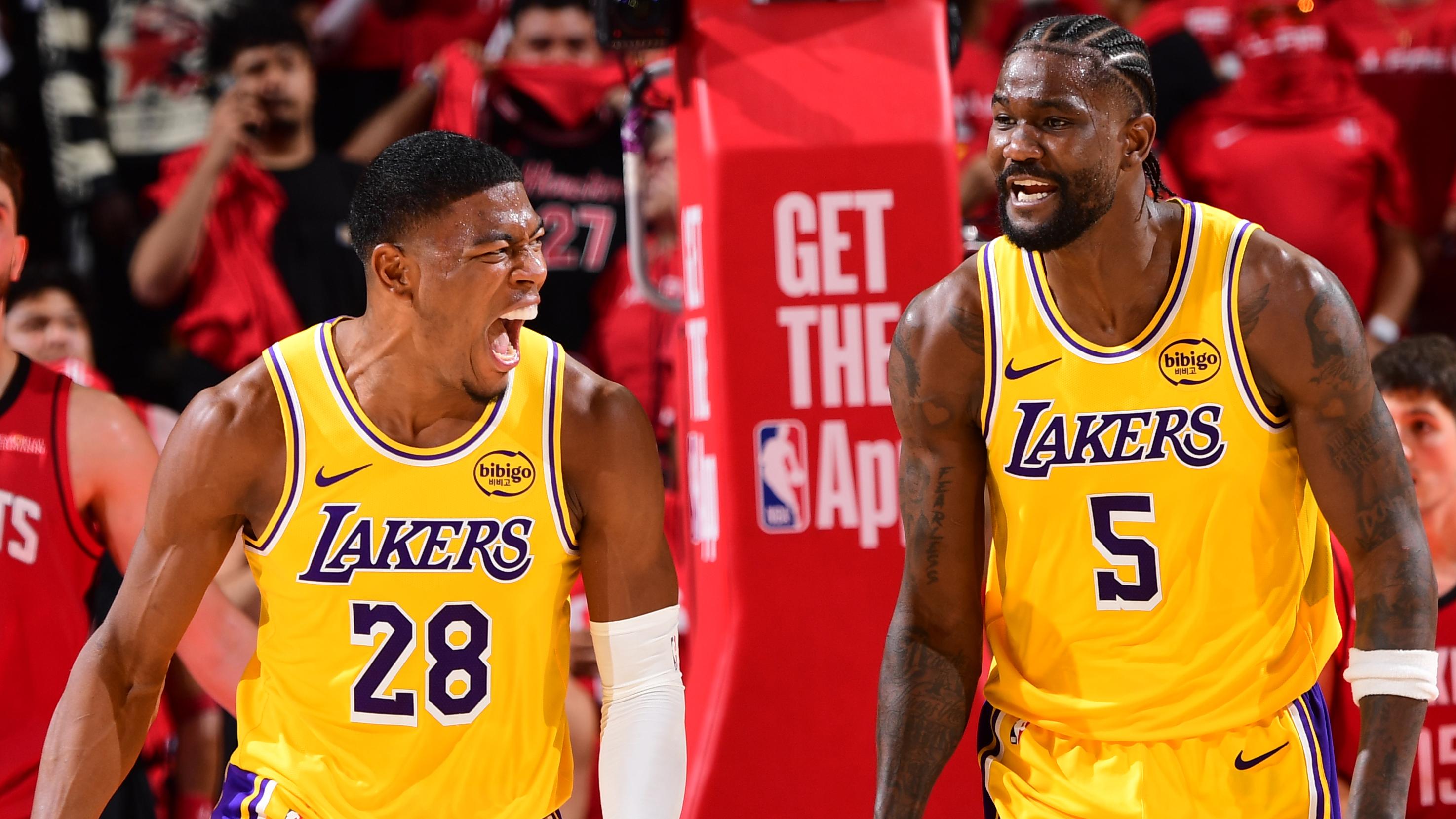 Los Angeles Lakers v Houston Rockets - Game Three Los Angeles Lakers v Houston Rockets - Game Three
