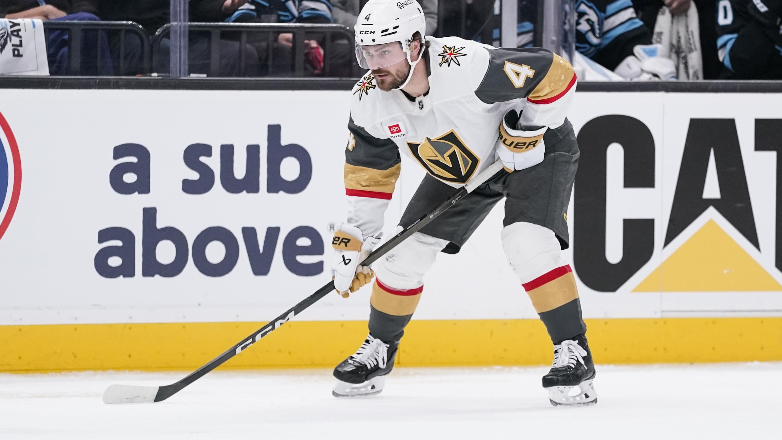 NHL: APR 24 Playoffs First Round Golden Knights at Mammoth