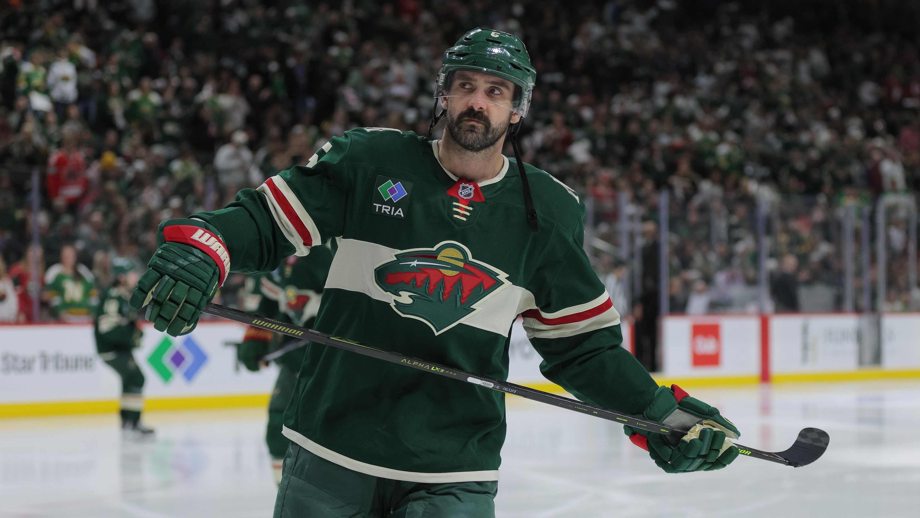 NHL: APR 25 Playoffs First Round Stars at Wild NHL: APR 25 Playoffs First Round Stars at Wild